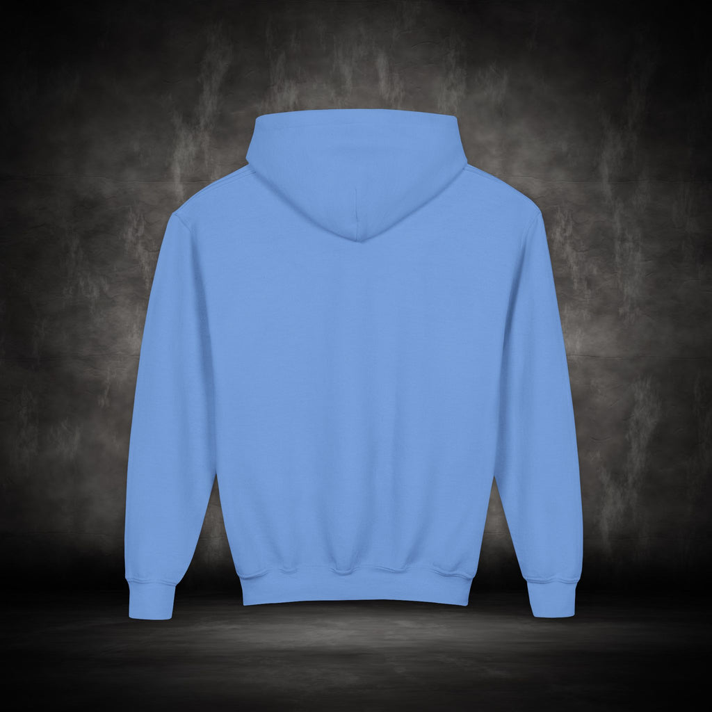 Youth Hoodie — Gamer Sweatshirt with Pixel Heart Patch