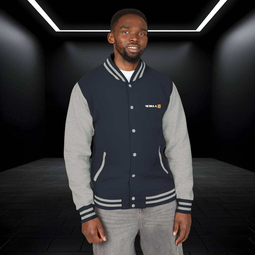 Nebula Line Designer Letterman Jacket – Retro Varsity