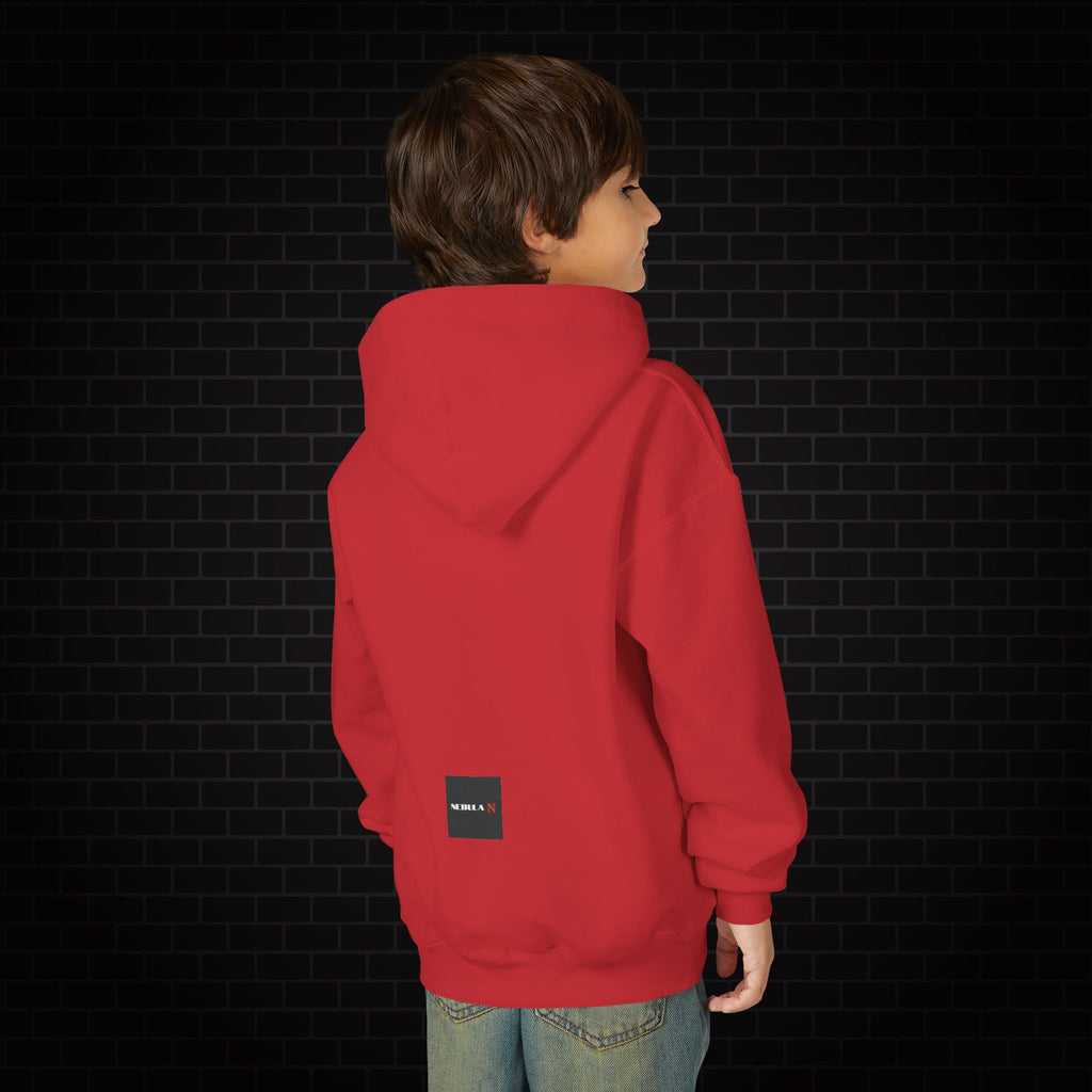 Youth Hoodie — "Chicken Jockey" Minecraft Kids Hooded Sweatshirt