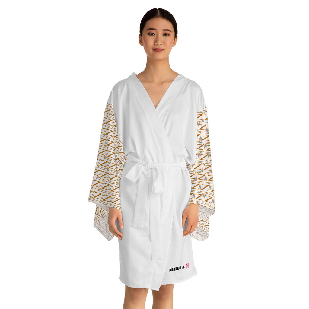 Nebula Line Limited Edition White Kimono Robe