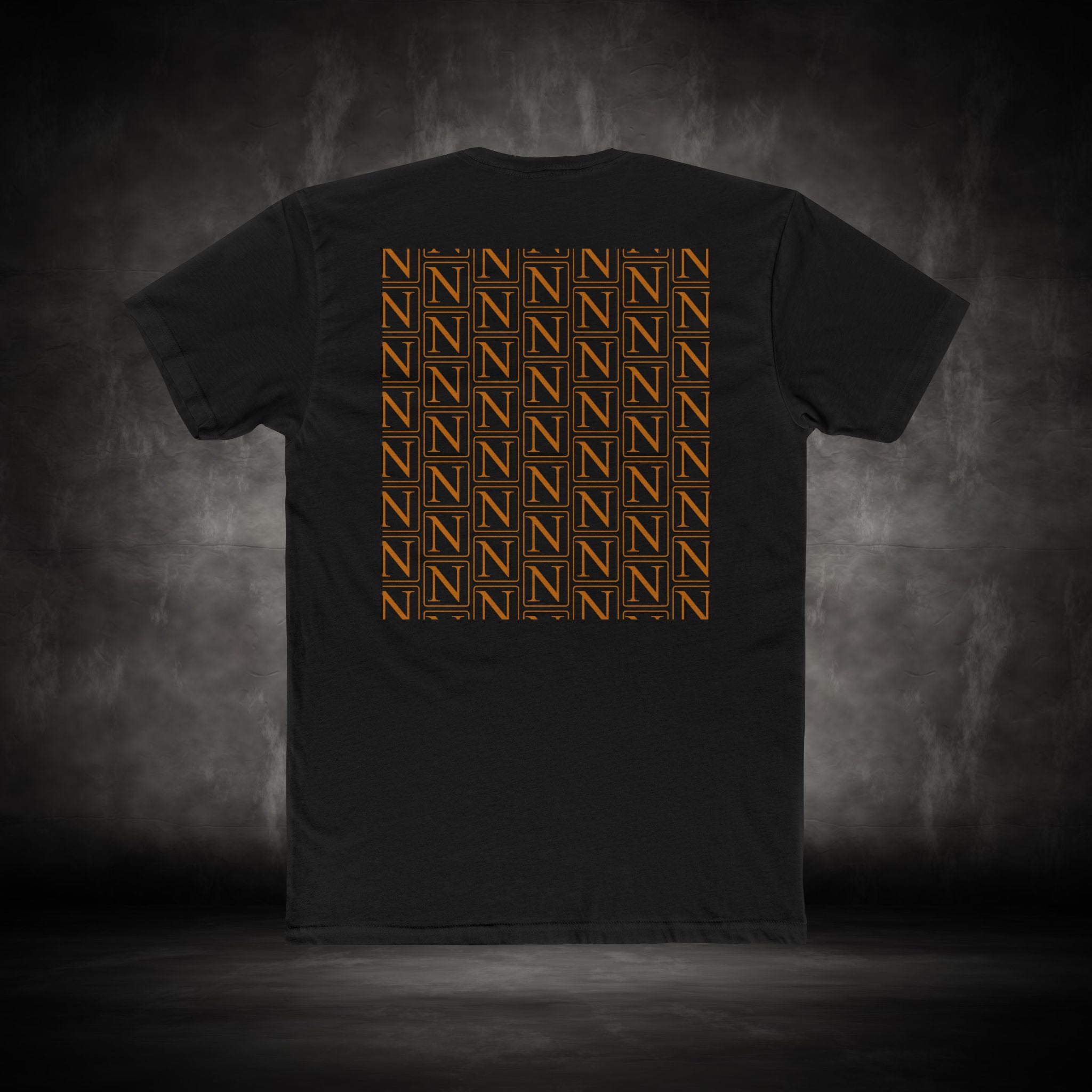 Nebula Line Minimalist Designer Cotton Crew T-Shirt