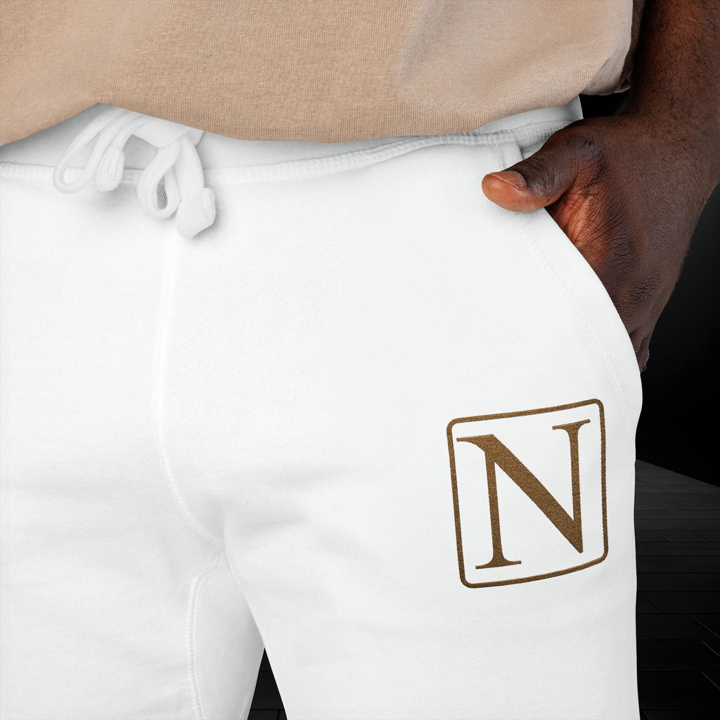 Nebula Line Limited Edition Embroidered Fleece Sweatpants Joggers