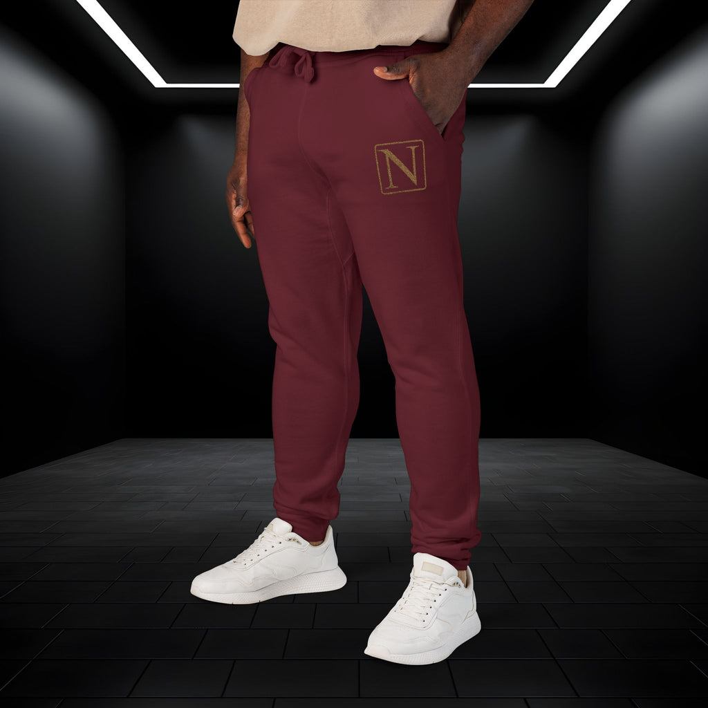 Nebula Line Limited Edition Embroidered Fleece Sweatpants Joggers