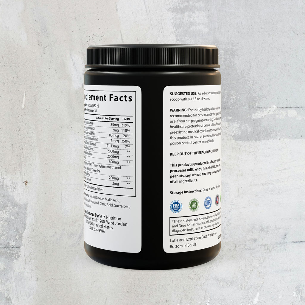 Nebula Pre-Workout Supplement, Fruit Punch (204g, 7.1oz)