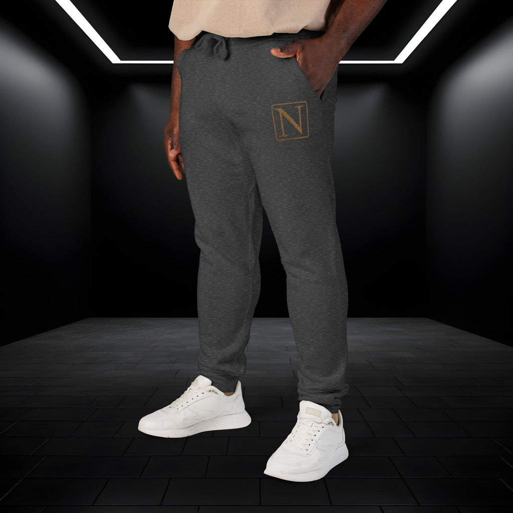 Nebula Line Limited Edition Embroidered Fleece Sweatpants Joggers