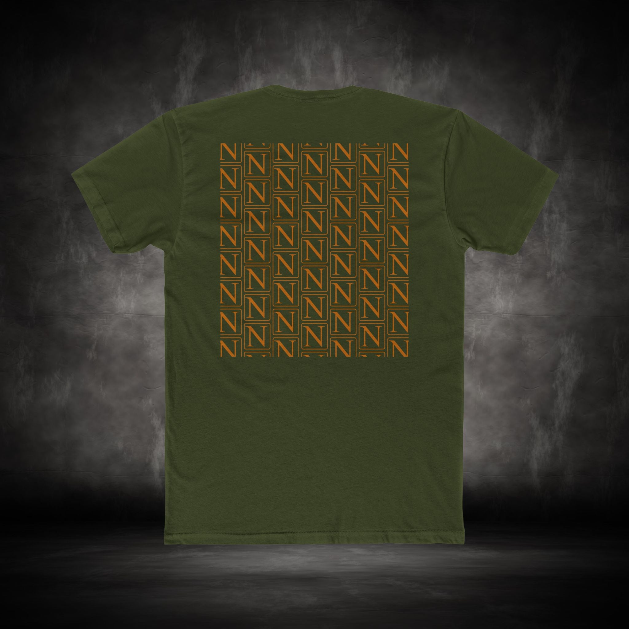 Nebula Line Minimalist Designer Cotton Crew T-Shirt