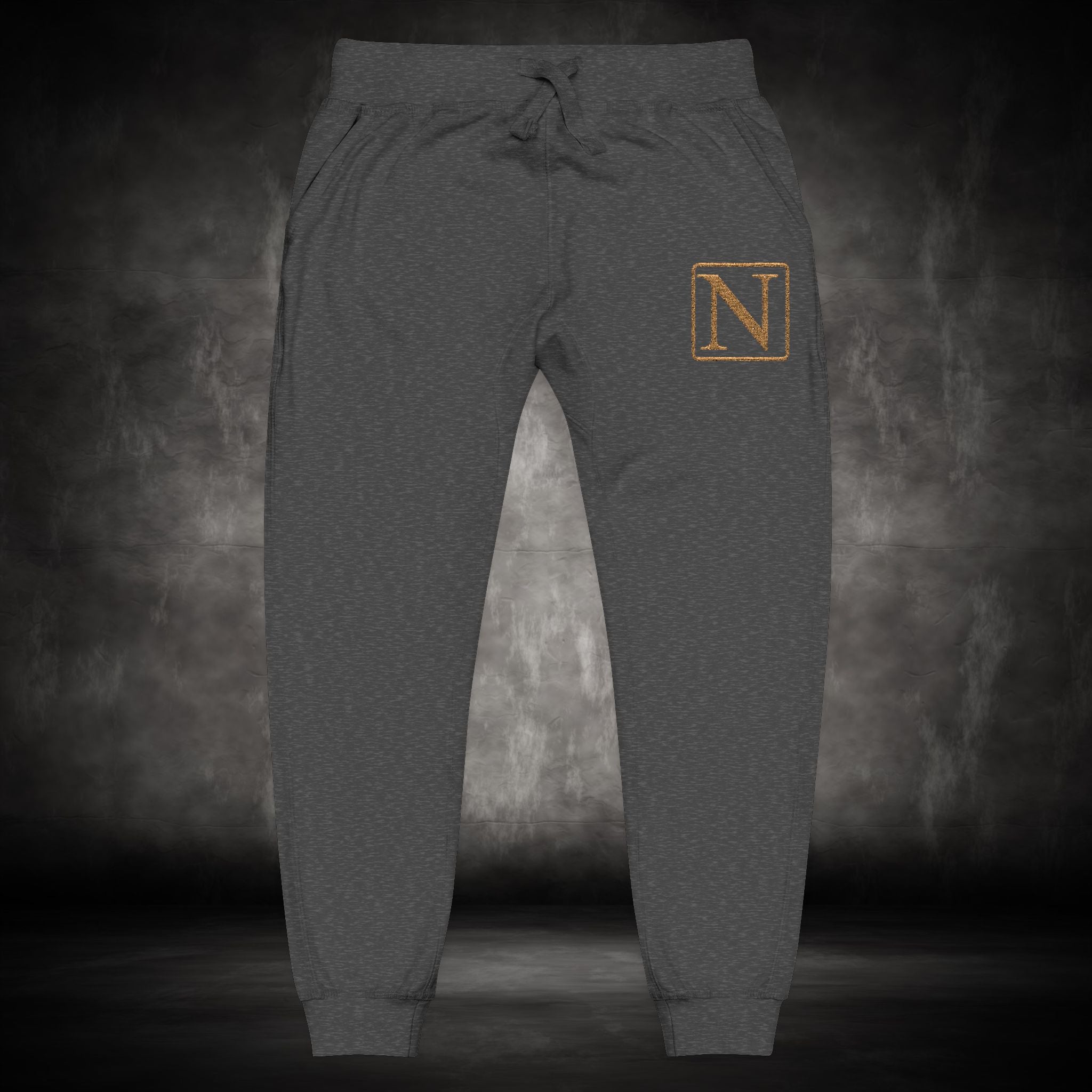 Nebula Line Limited Edition Embroidered Fleece Sweatpants Joggers
