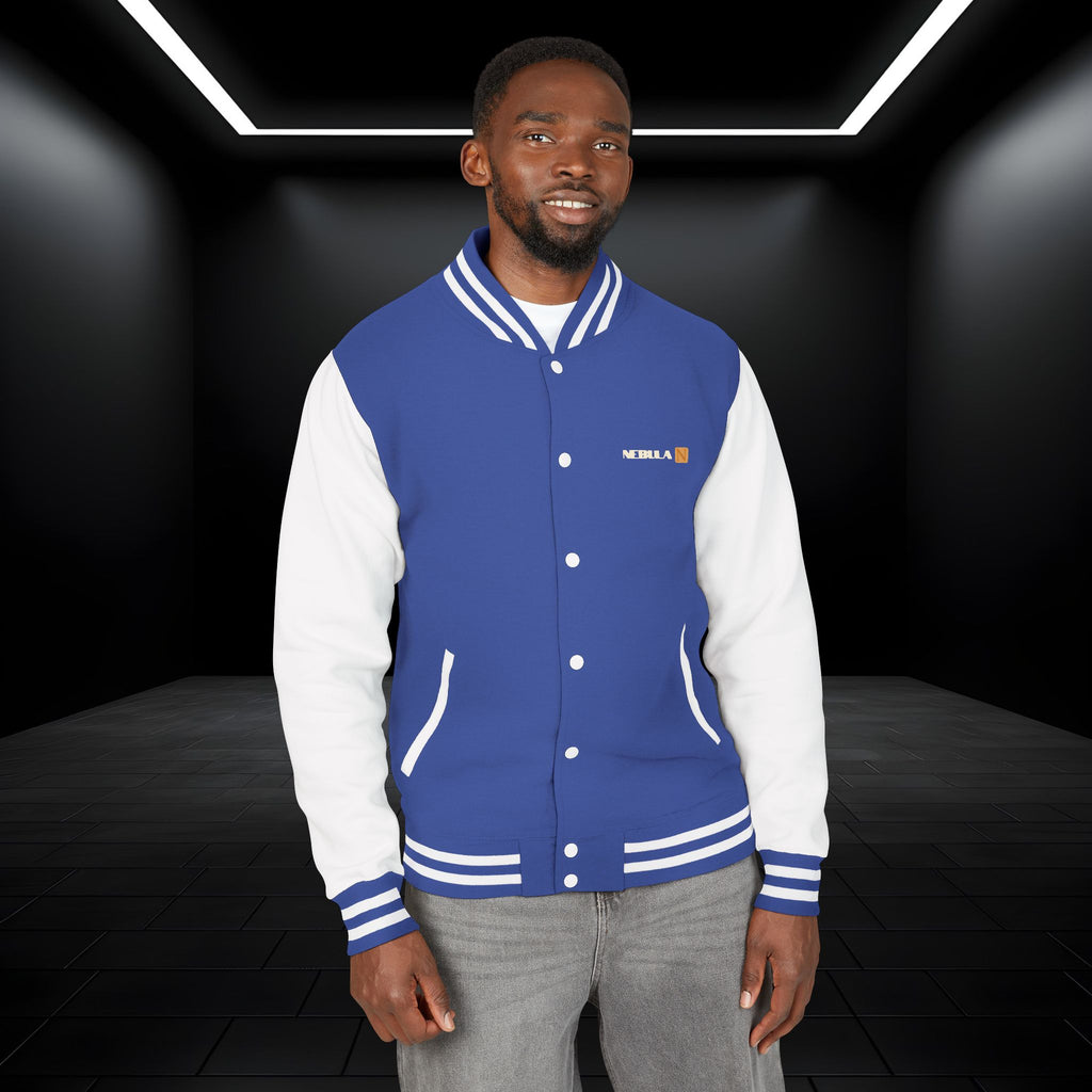 Nebula Line Designer Letterman Jacket – Retro Varsity