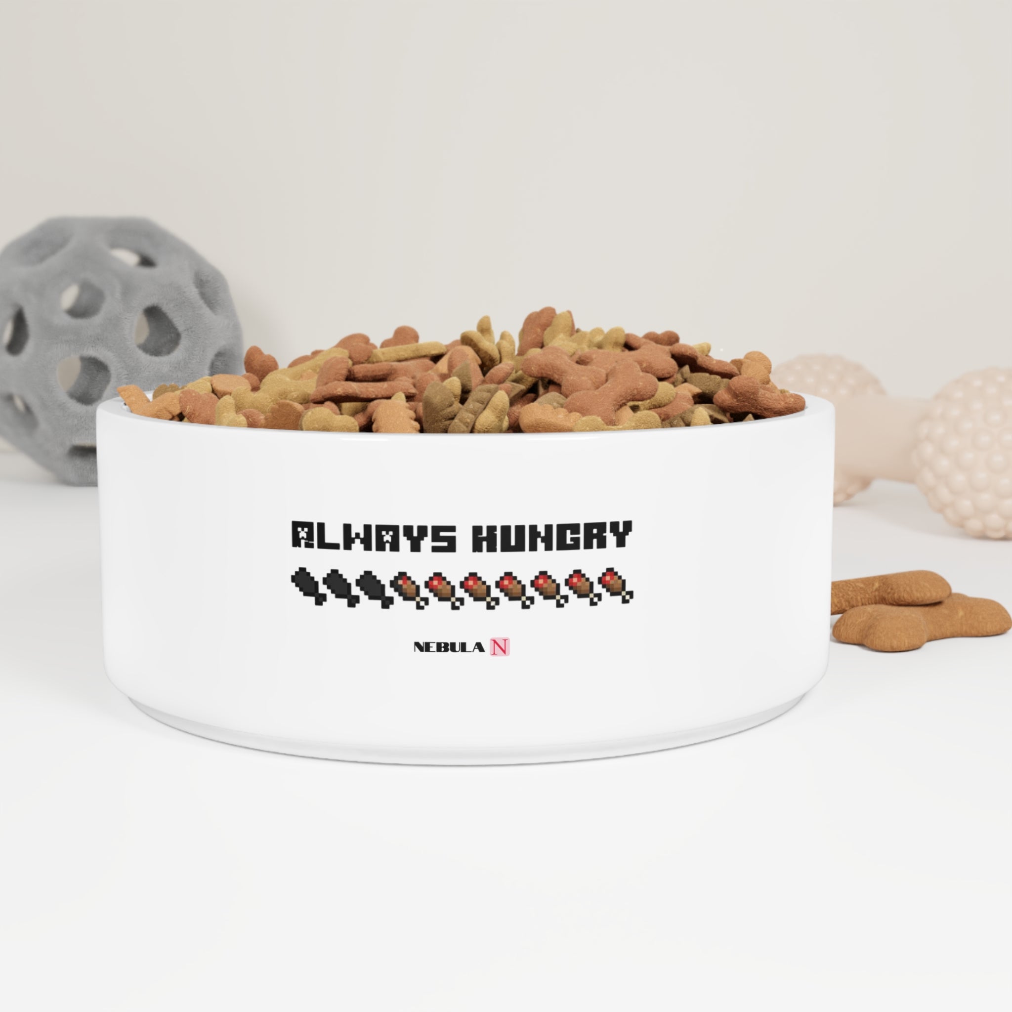 Nebula "Always Hungry" Pet Bowl — Dog/Cat Feeding Bowl