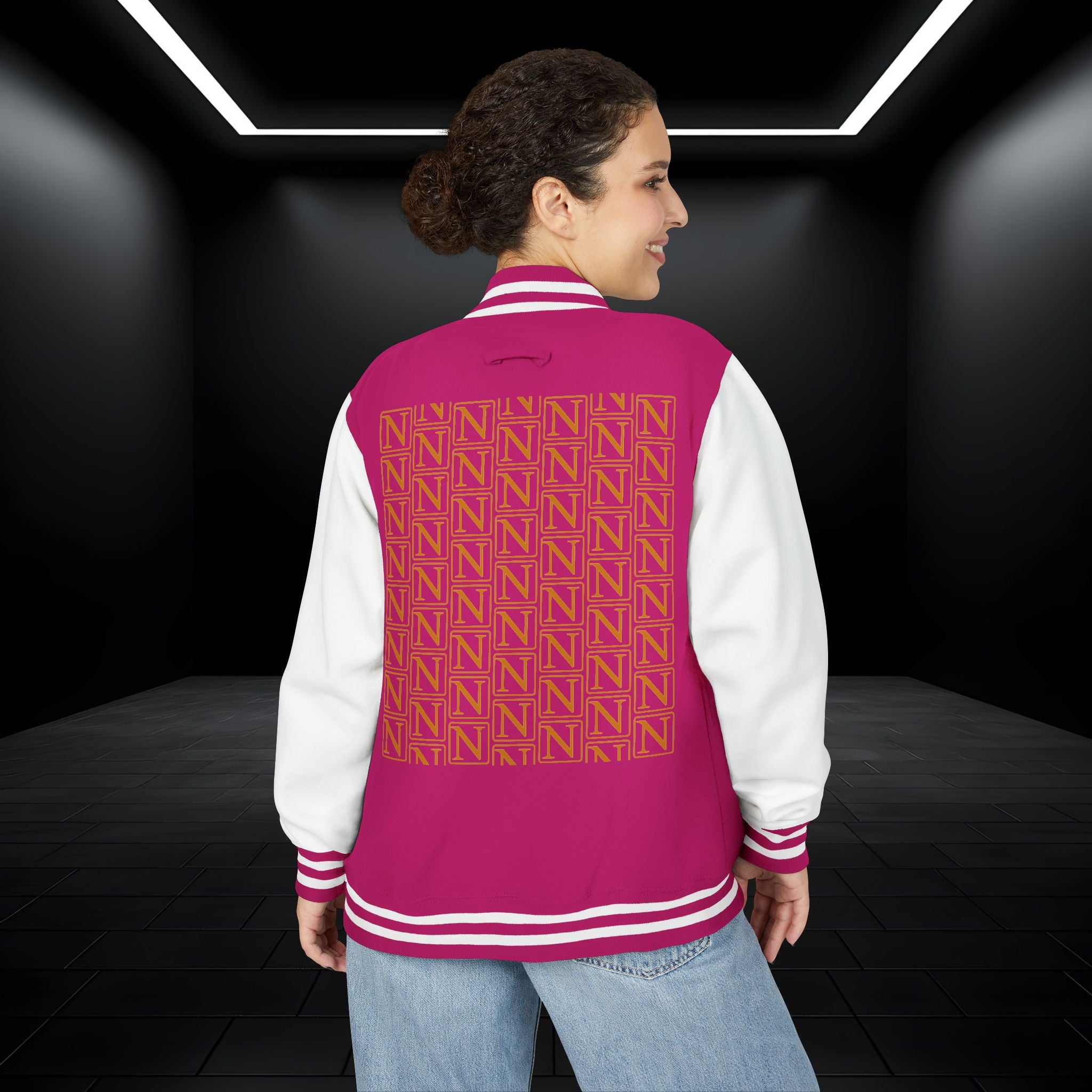 Nebula Line Designer Letterman Jacket – Retro Varsity