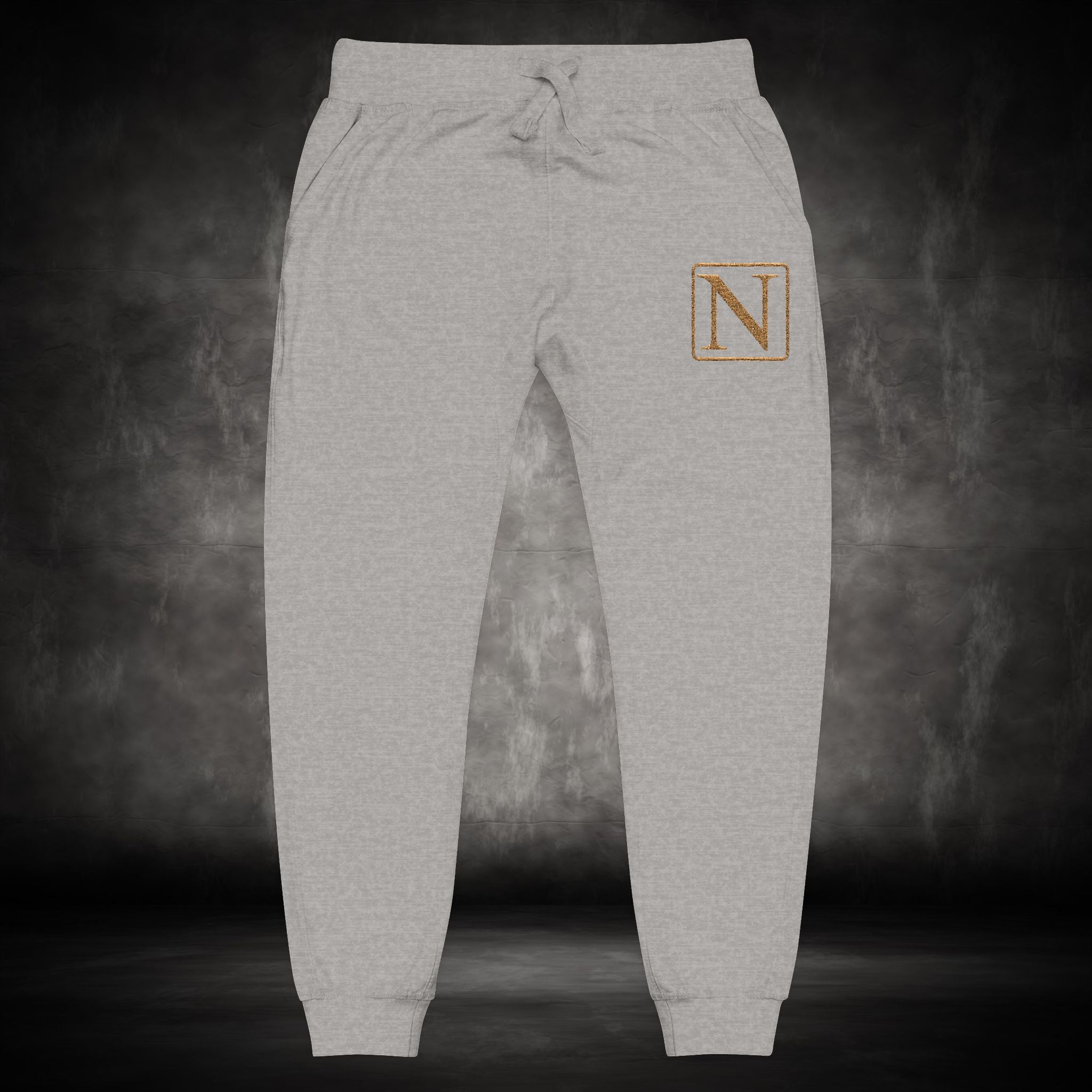 Nebula Line Limited Edition Embroidered Fleece Sweatpants Joggers