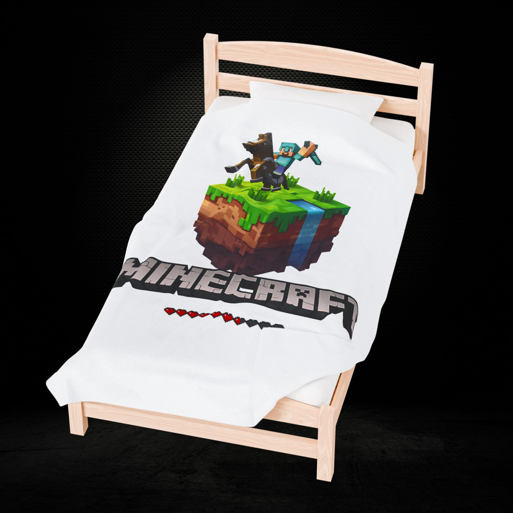 Minecraft Velveteen Plush Blanket