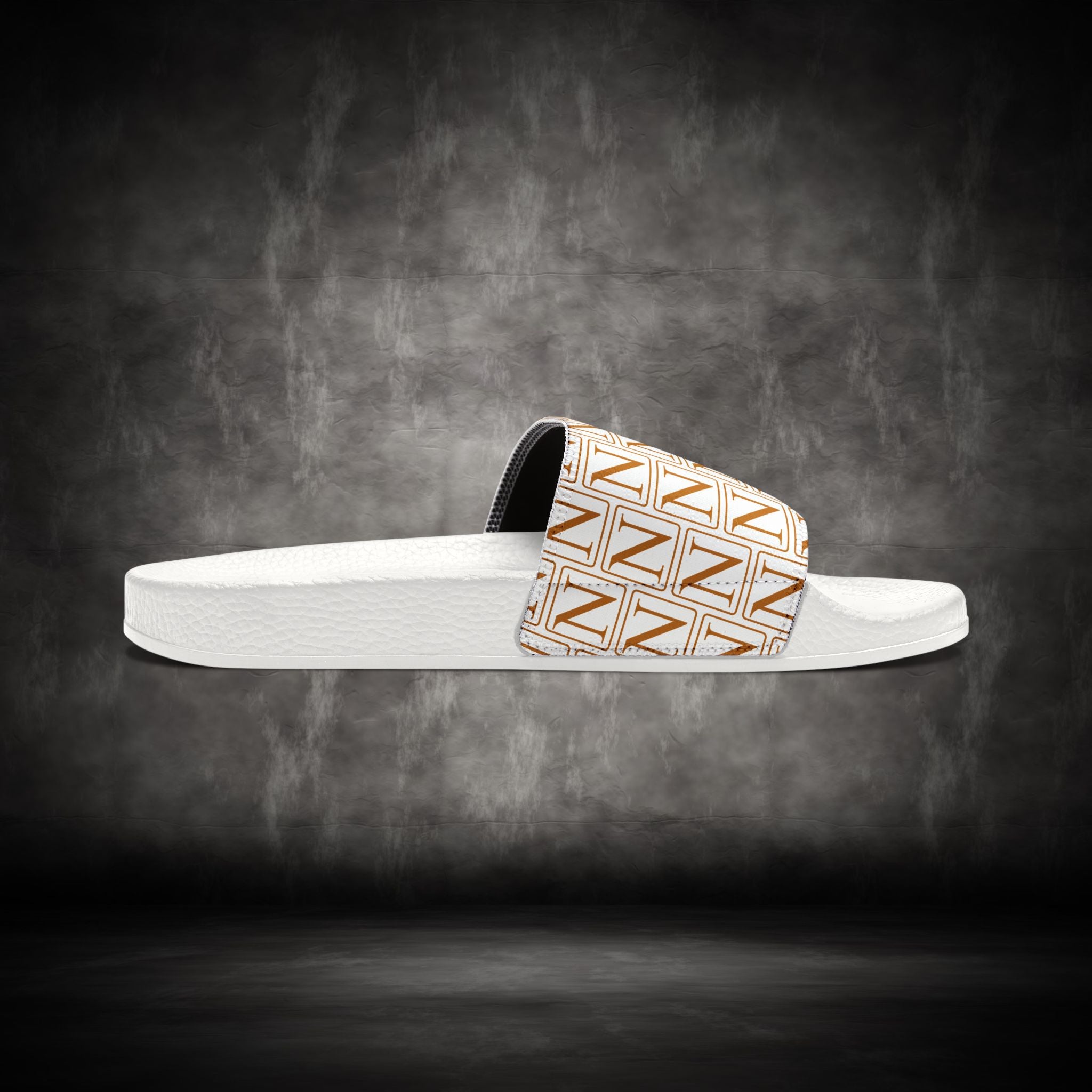Nebula Line Limited White Edition Removable-Strap Slide Sandals