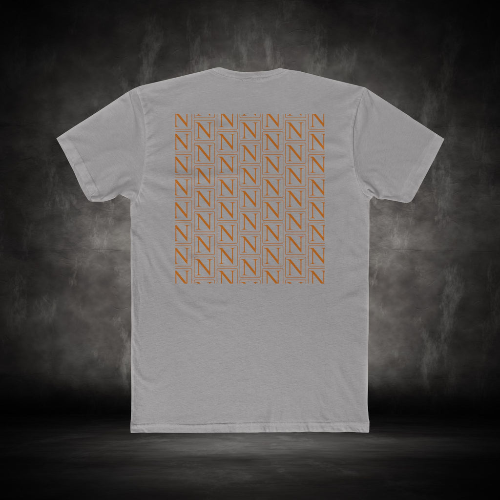 Nebula Line Minimalist Designer Cotton Crew T-Shirt