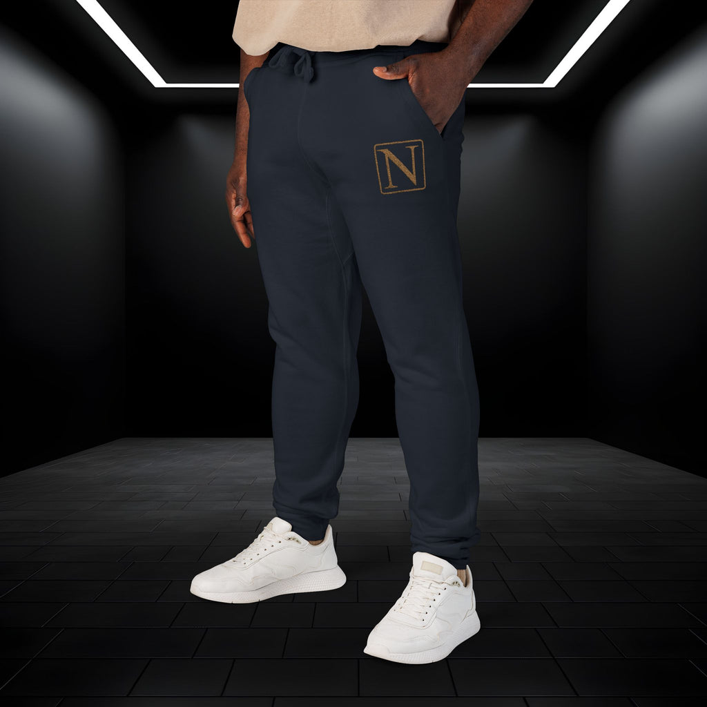 Nebula Line Limited Edition Embroidered Fleece Sweatpants Joggers