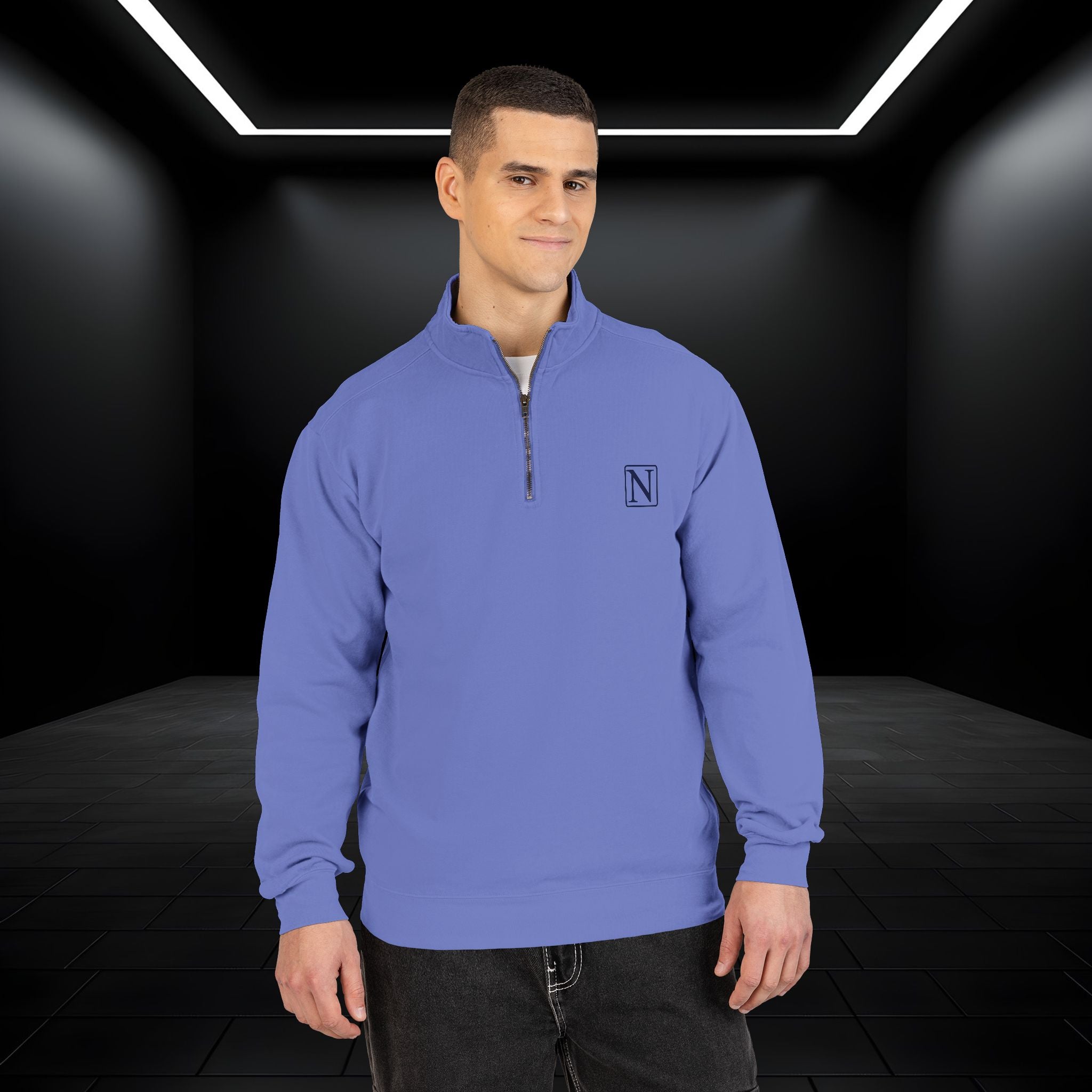 Nebula Line Limited Edition "Finance-Bro" Quarter-Zip Sweatshirt