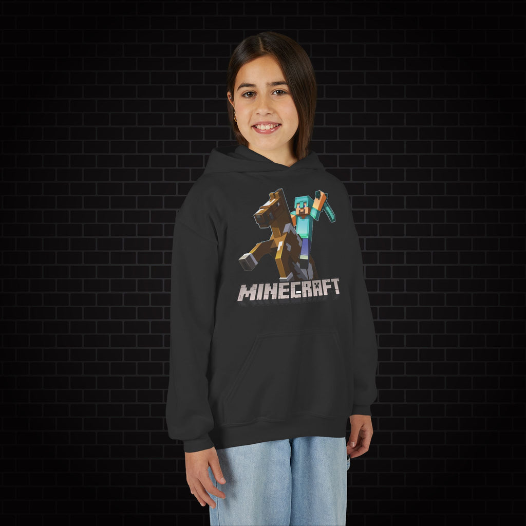 Youth Hoodie - Minecraft Kids Gaming Sweatshirt
