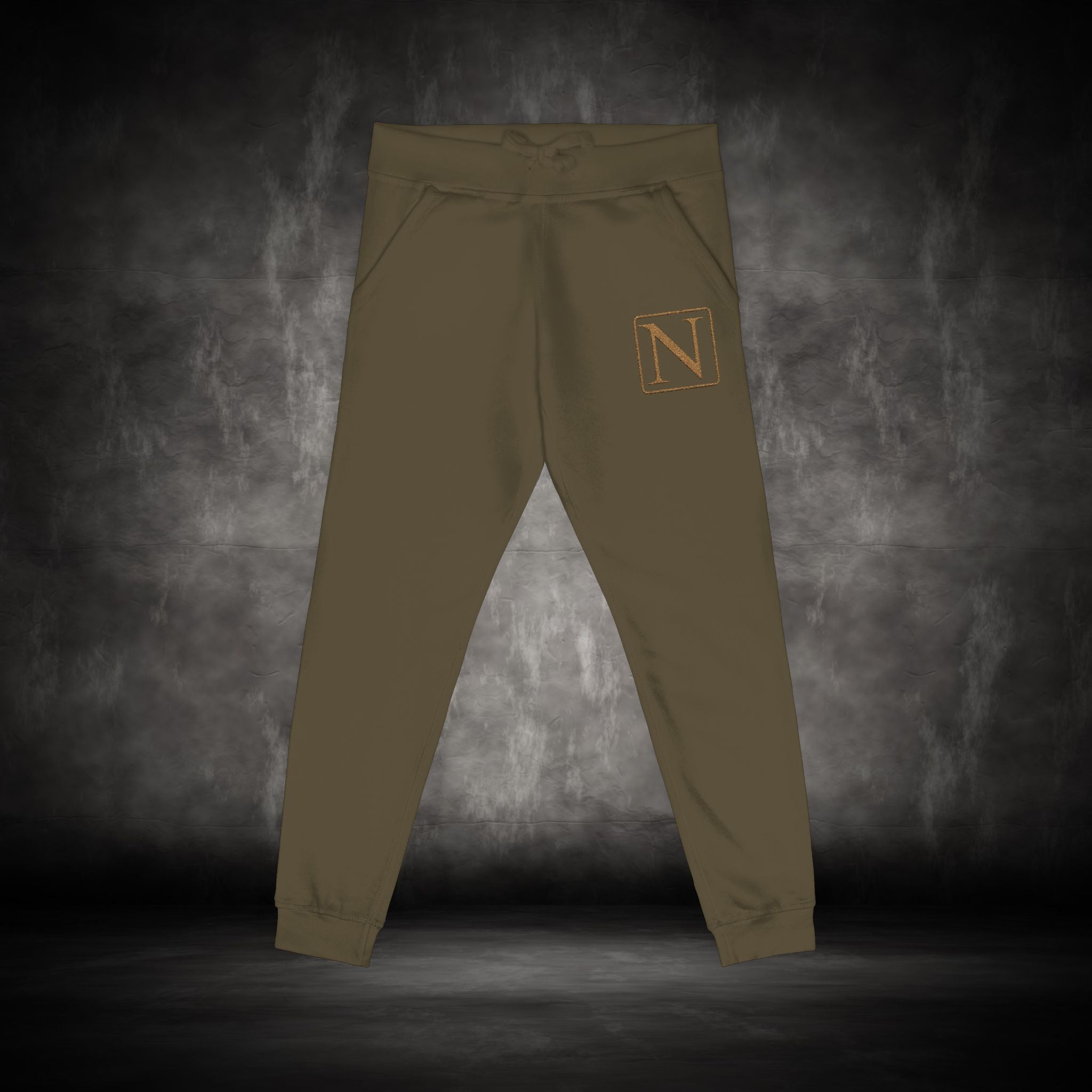 Nebula Line Limited Edition Embroidered Fleece Sweatpants Joggers