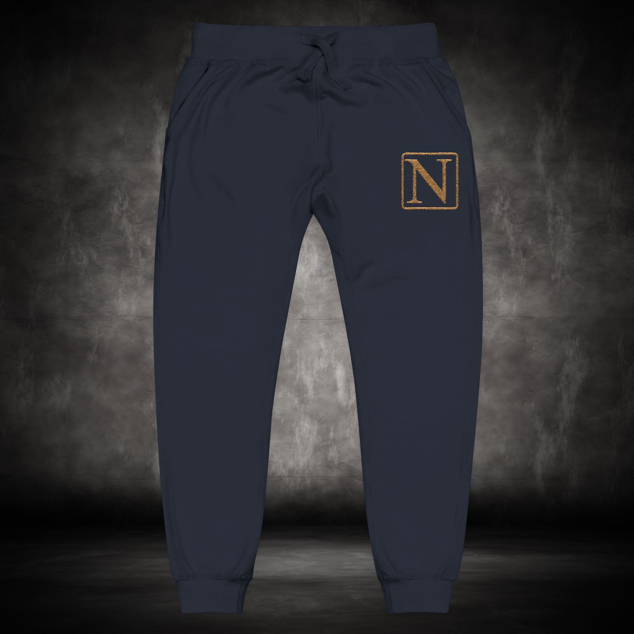 Nebula Line Limited Edition Embroidered Fleece Sweatpants Joggers