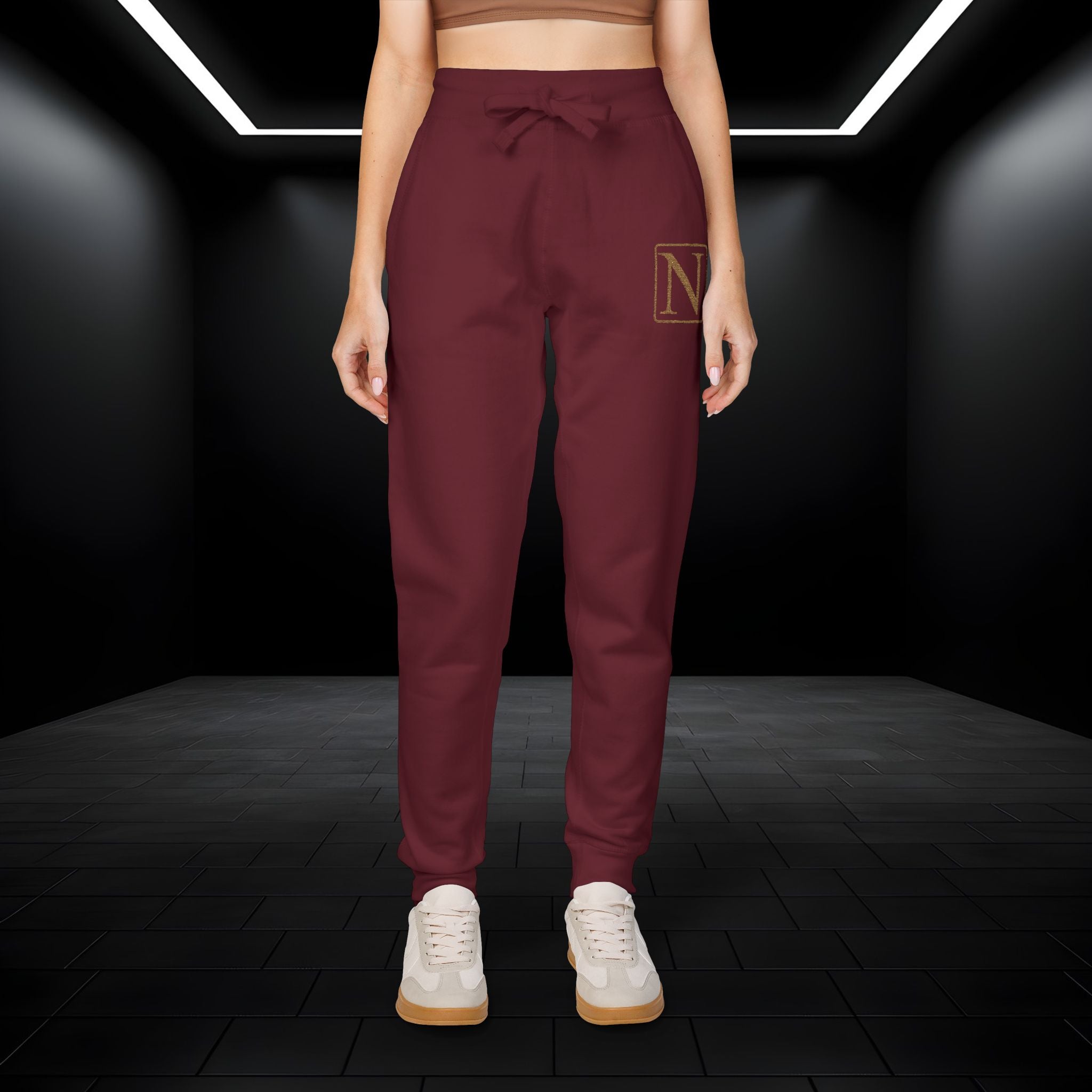 Nebula Line Limited Edition Embroidered Fleece Sweatpants Joggers