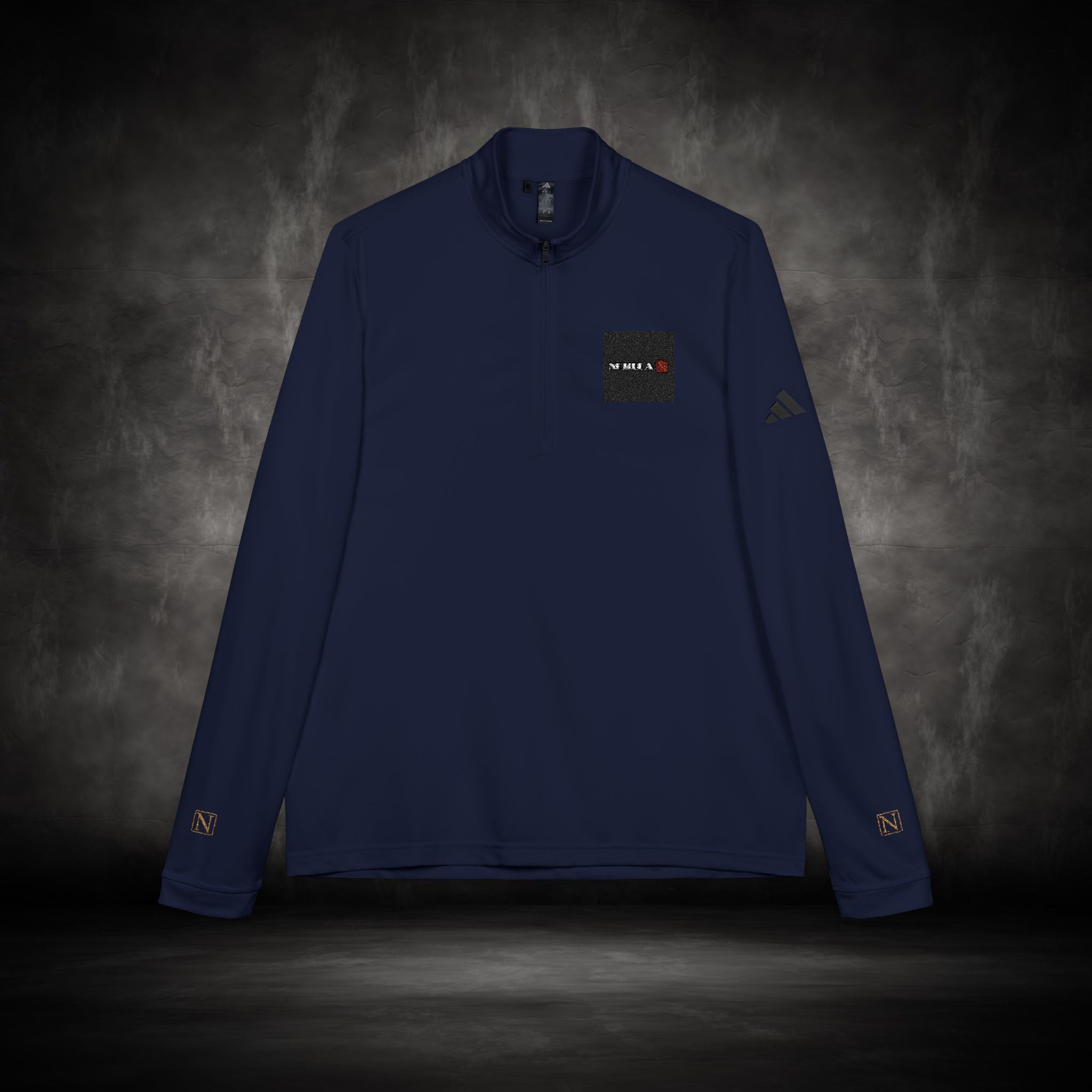 Nebula Line Limited Edition Adidas Collab Embroidered Quarter-Zip Pullover