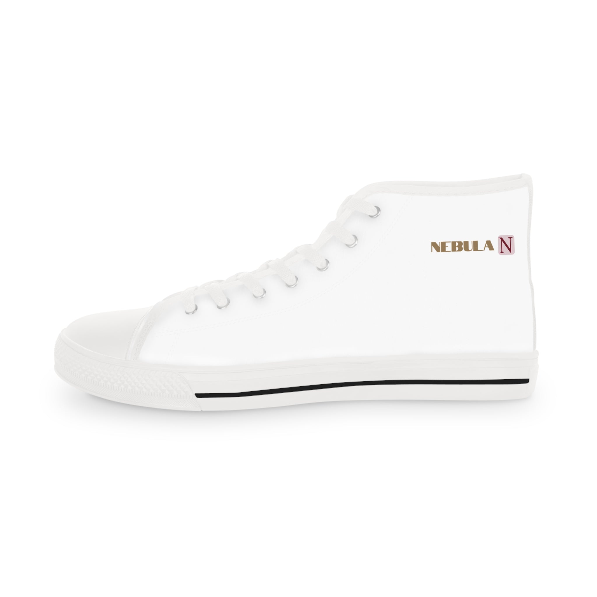 Nebula Line Limited Edition High Top Canvas Sneakers For Men