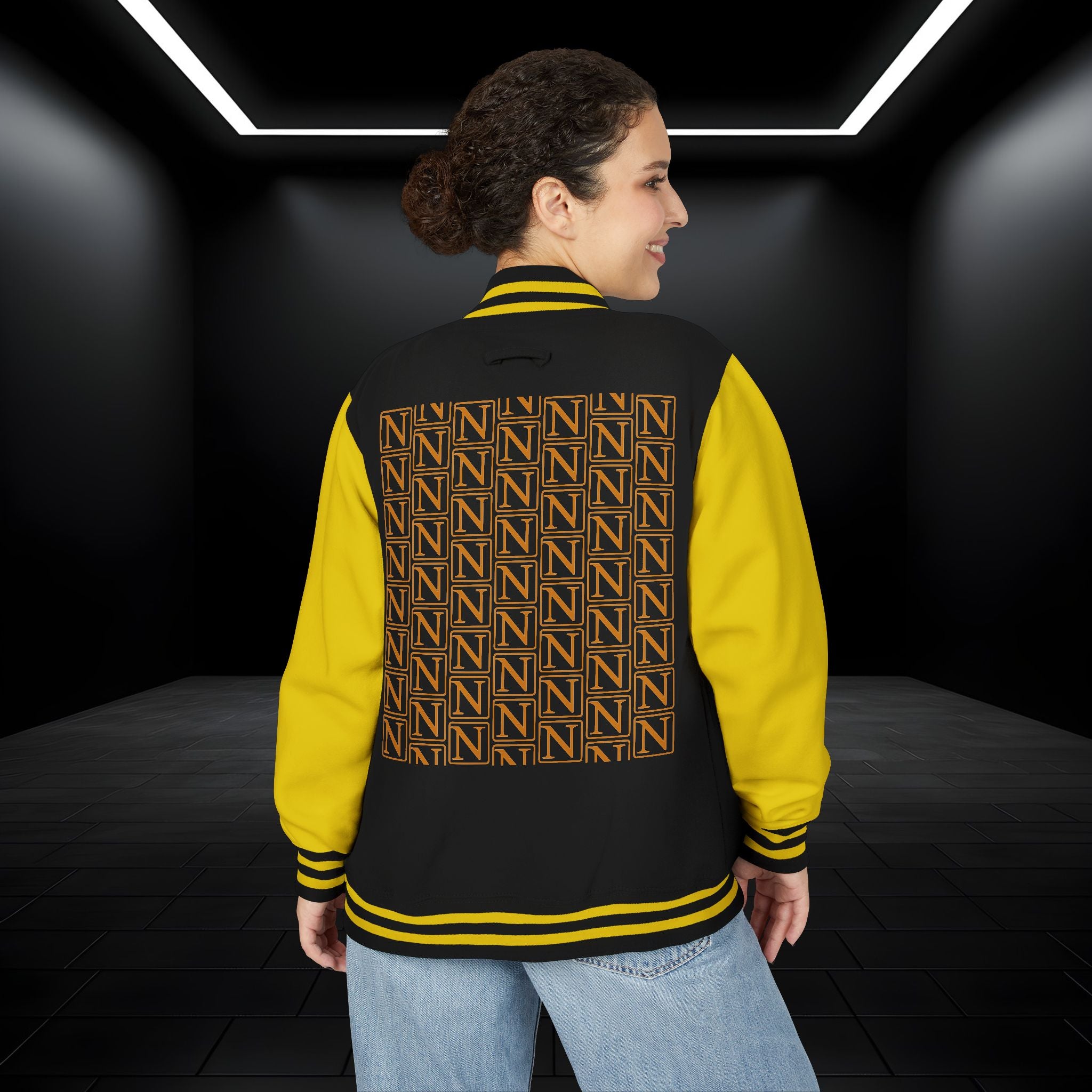 Nebula Line Designer Letterman Jacket – Retro Varsity