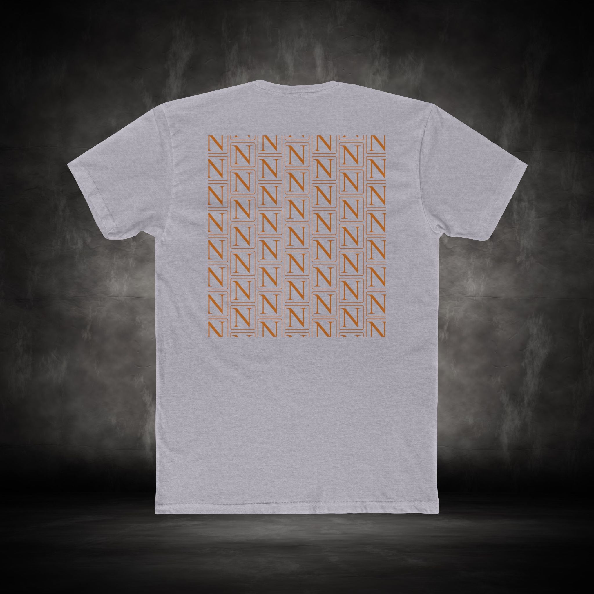 Nebula Line Minimalist Designer Cotton Crew T-Shirt