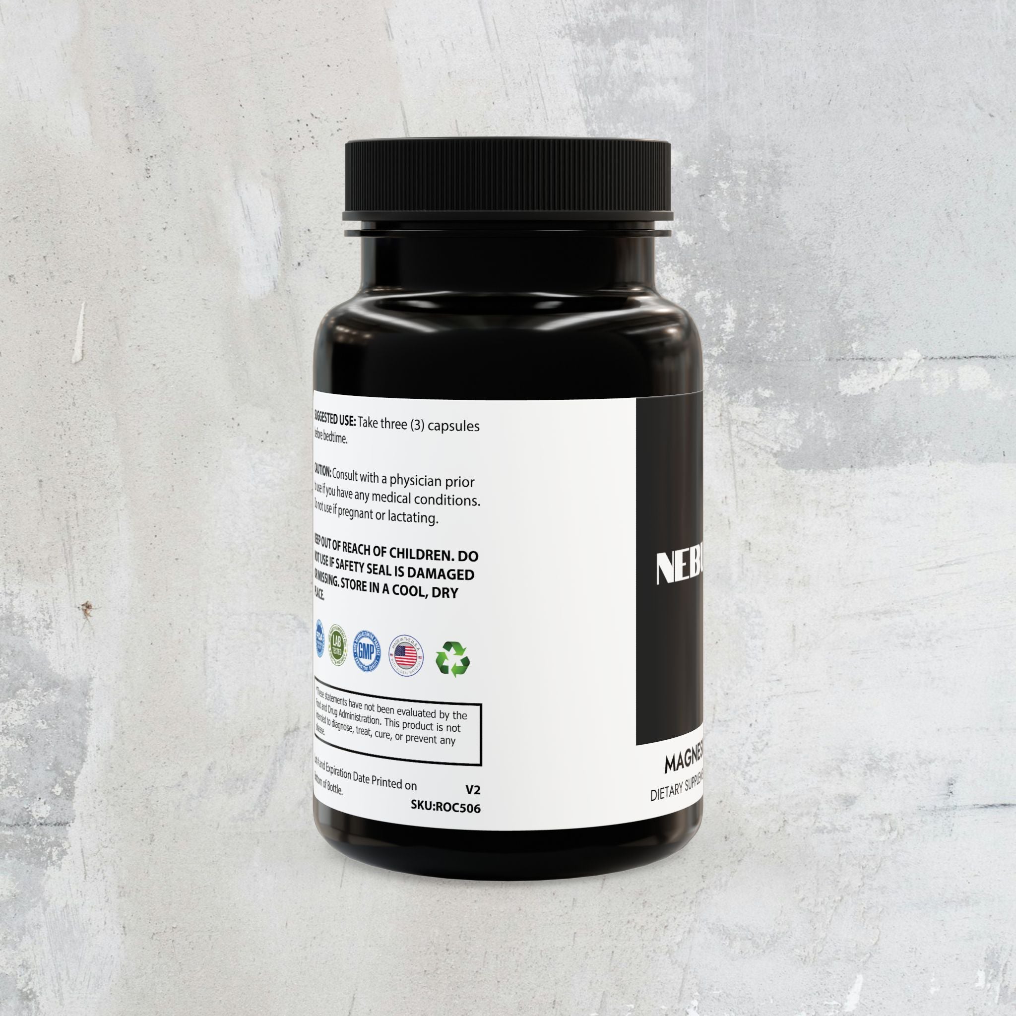 Nebula Magnesium Zinc Supplement (90 Capsules)