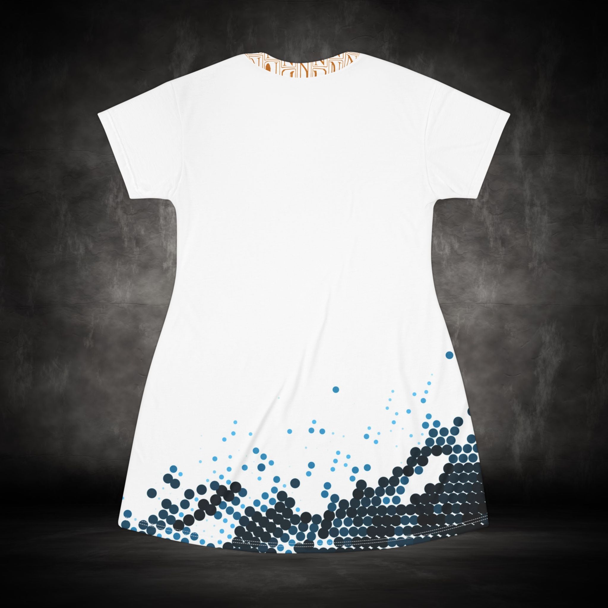 Nebula Line Designer T-Shirt Dress