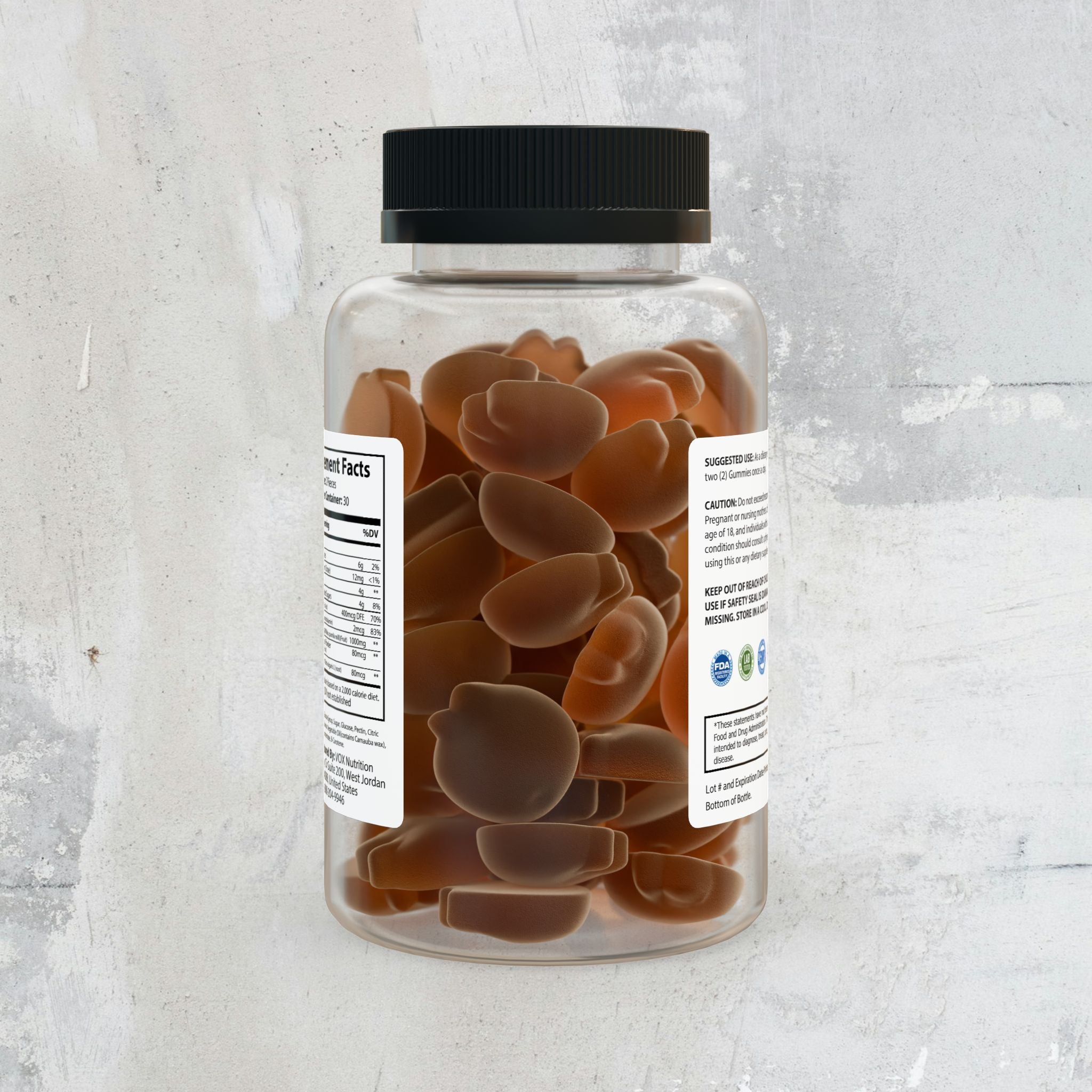 Nebula Apple Cider Vinegar Gummies (60 Gummies)