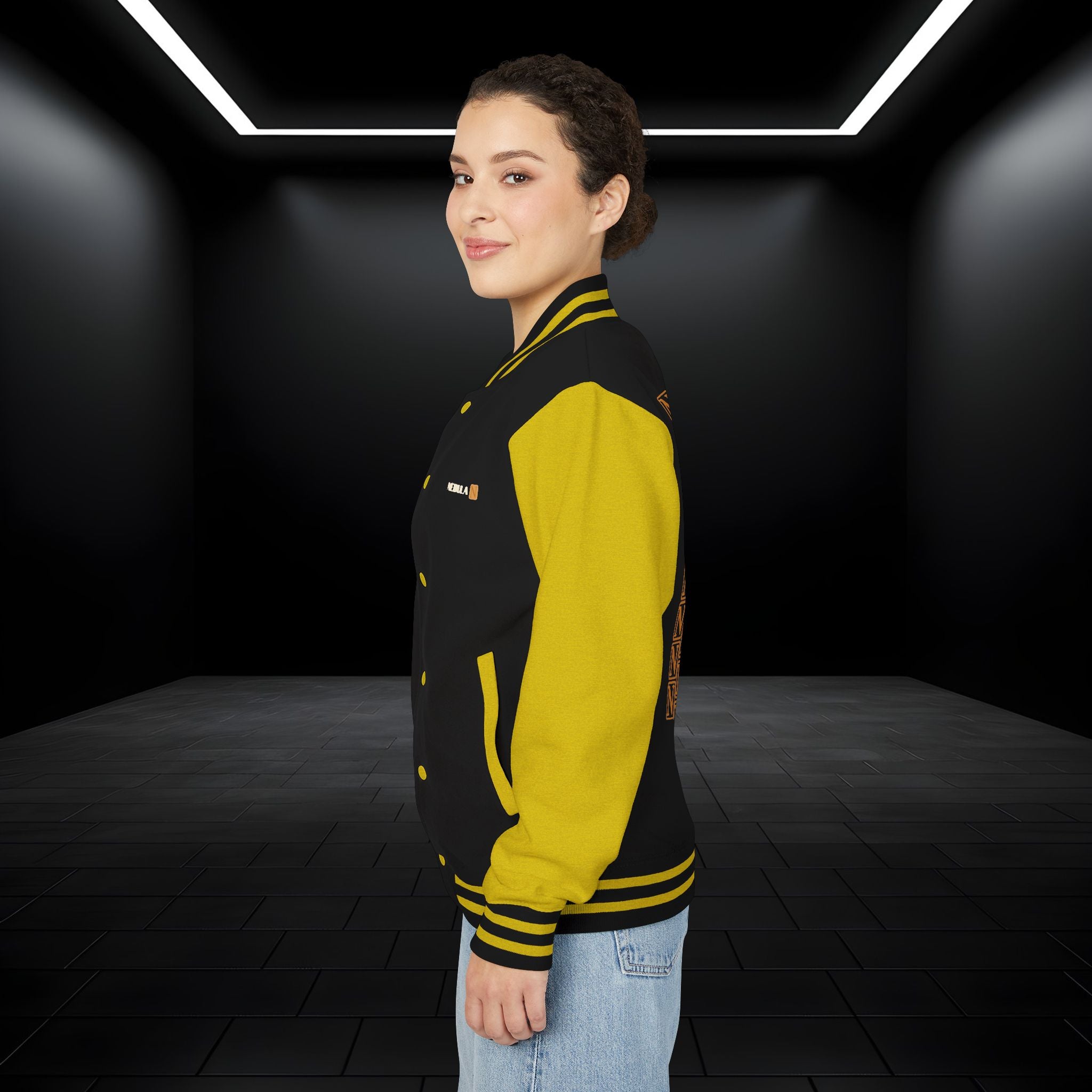 Nebula Line Designer Letterman Jacket – Retro Varsity
