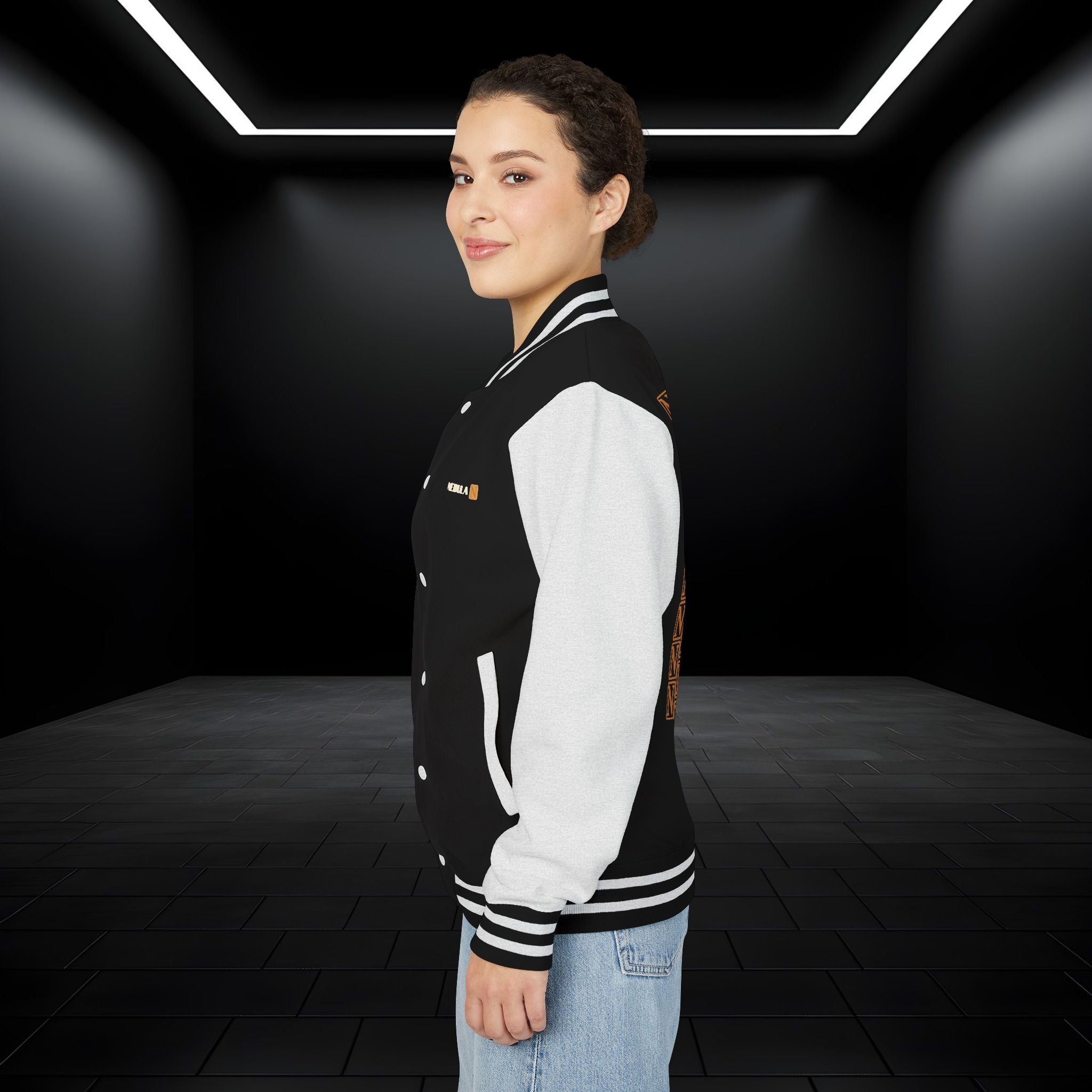 Nebula Line Designer Letterman Jacket – Retro Varsity