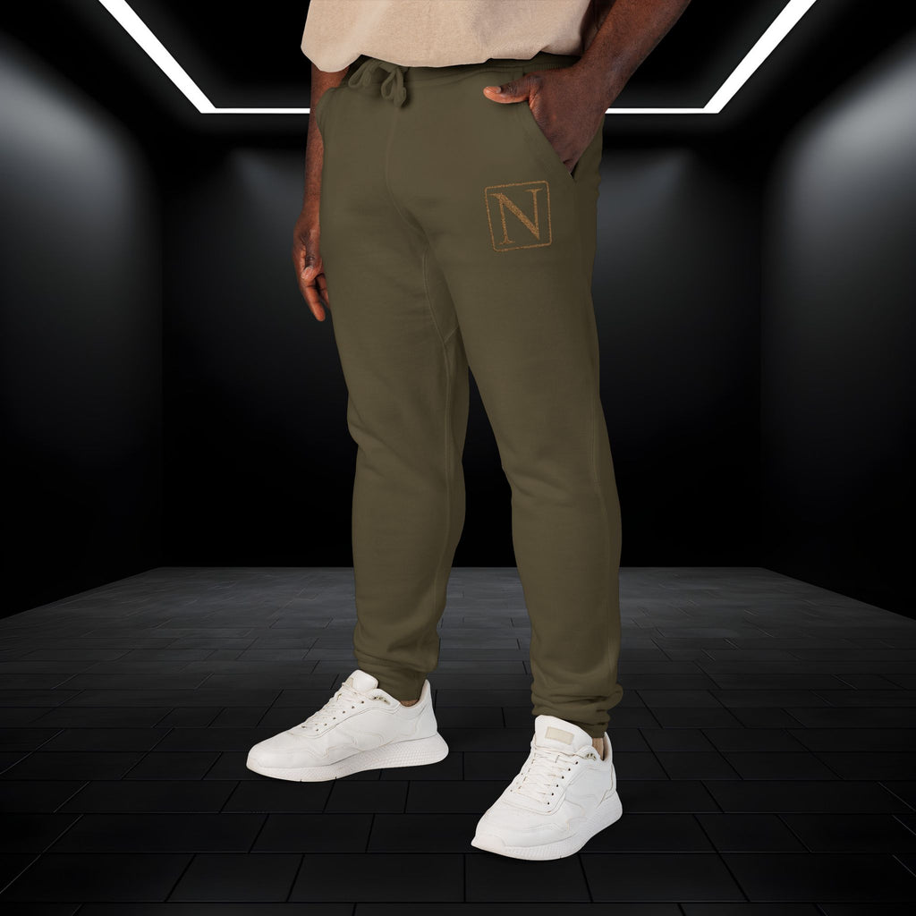 Nebula Line Limited Edition Embroidered Fleece Sweatpants Joggers