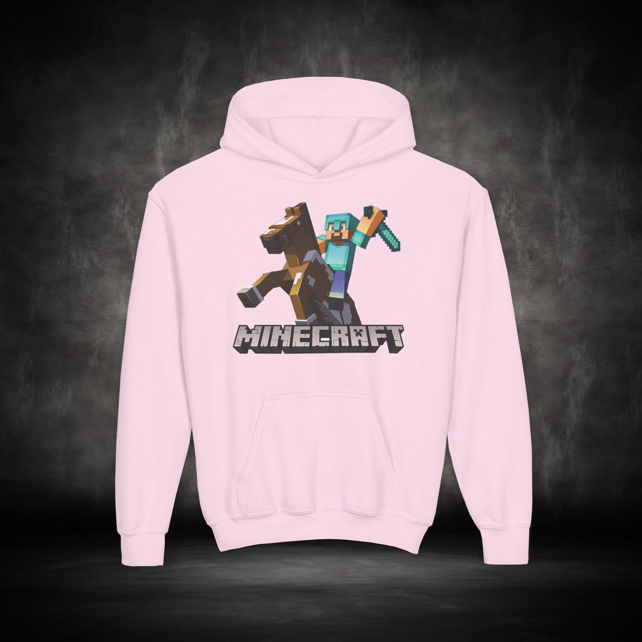 Youth Hoodie - Minecraft Kids Gaming Sweatshirt