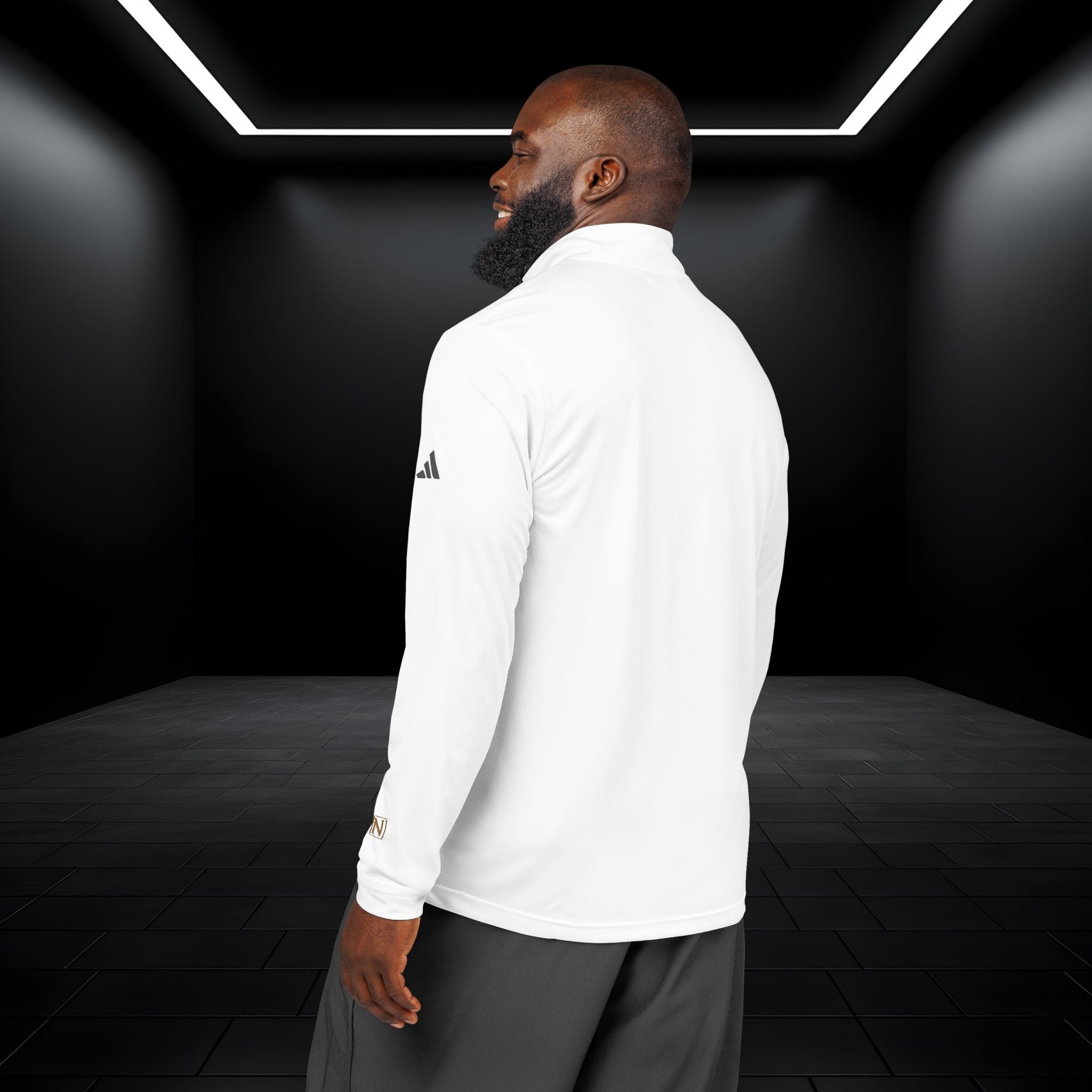 Nebula Line Limited Edition Adidas Collab Embroidered Quarter-Zip Pullover