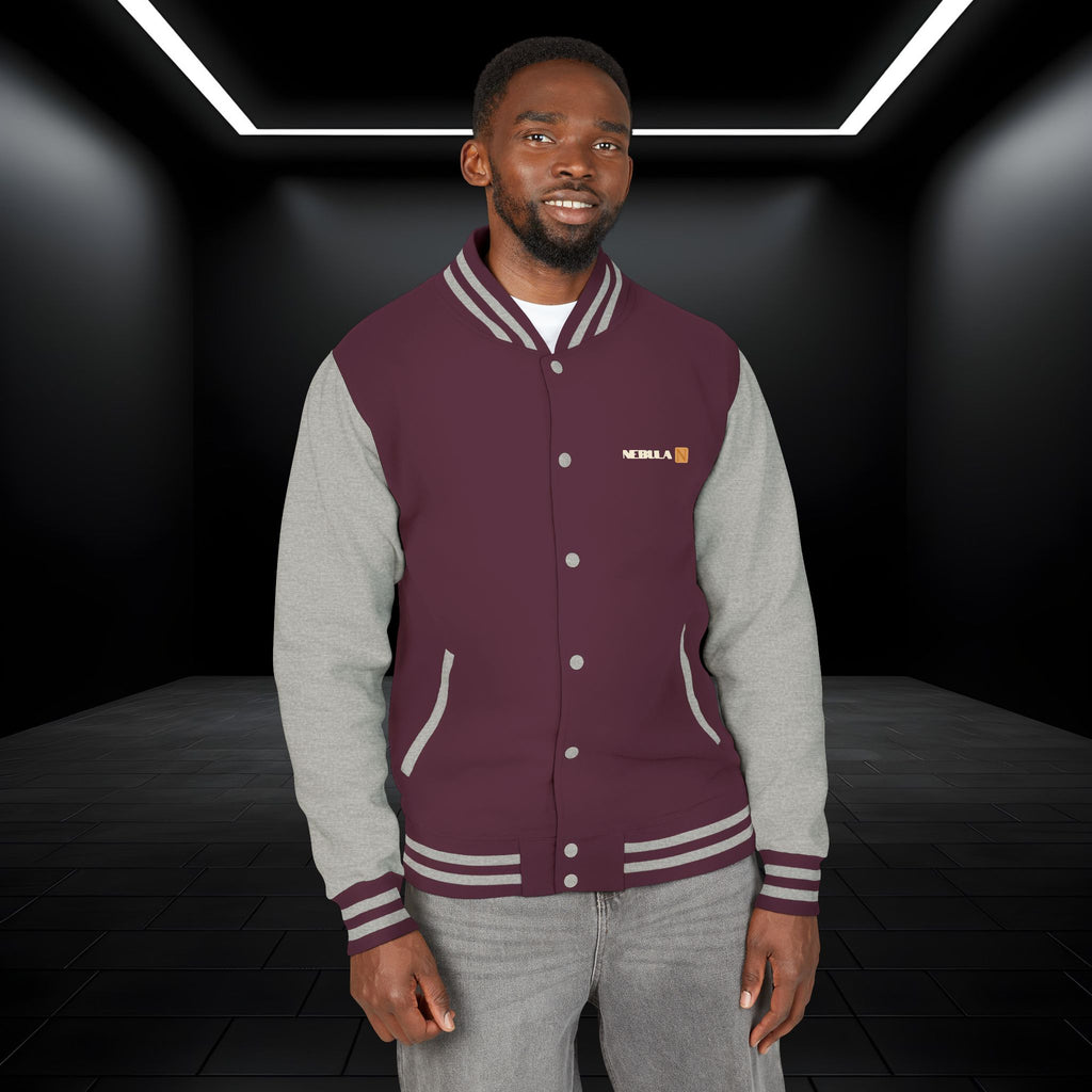 Nebula Line Designer Letterman Jacket – Retro Varsity