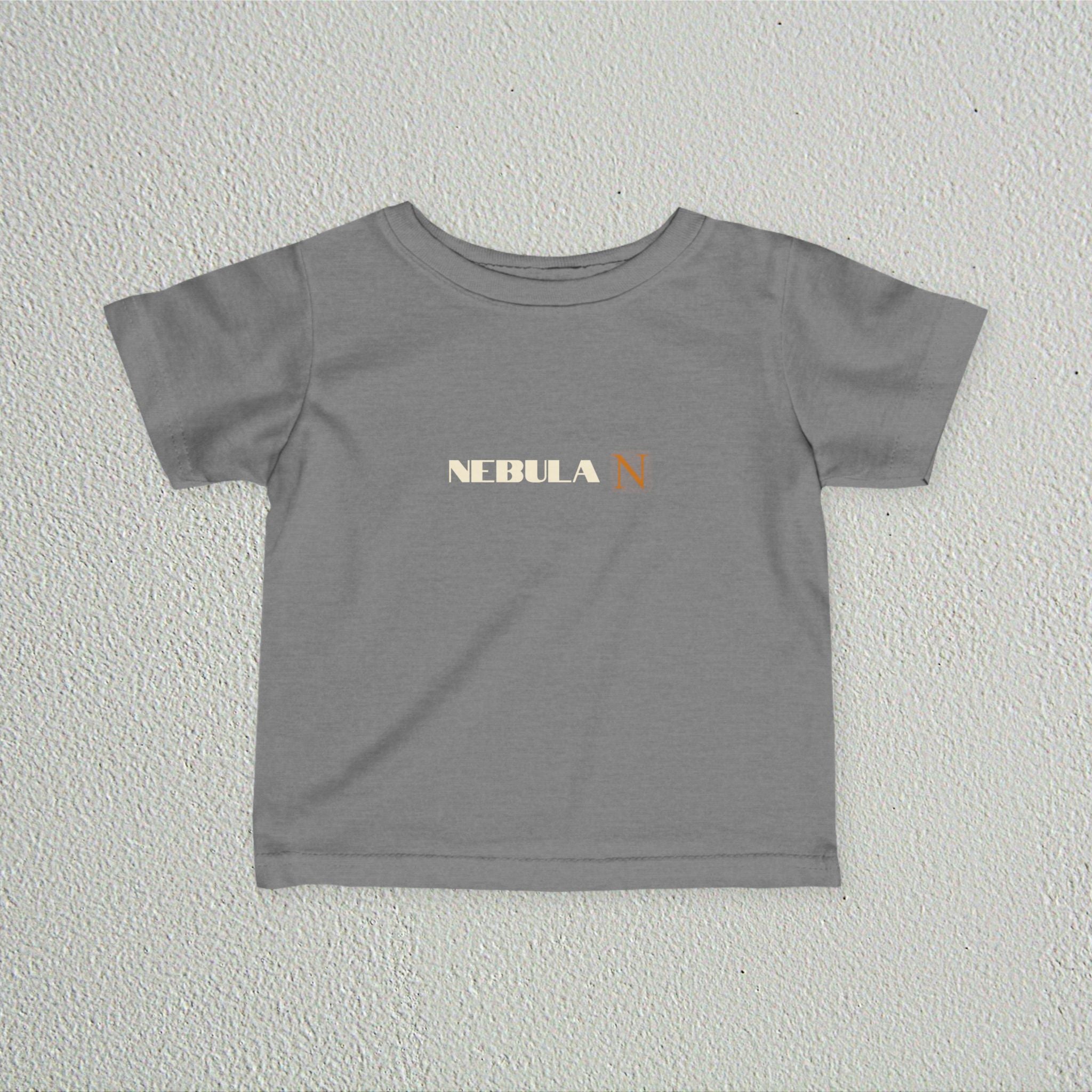 Nebula Line Infant Tee — Minimalist Baby T-Shirt, Soft Newborn Top