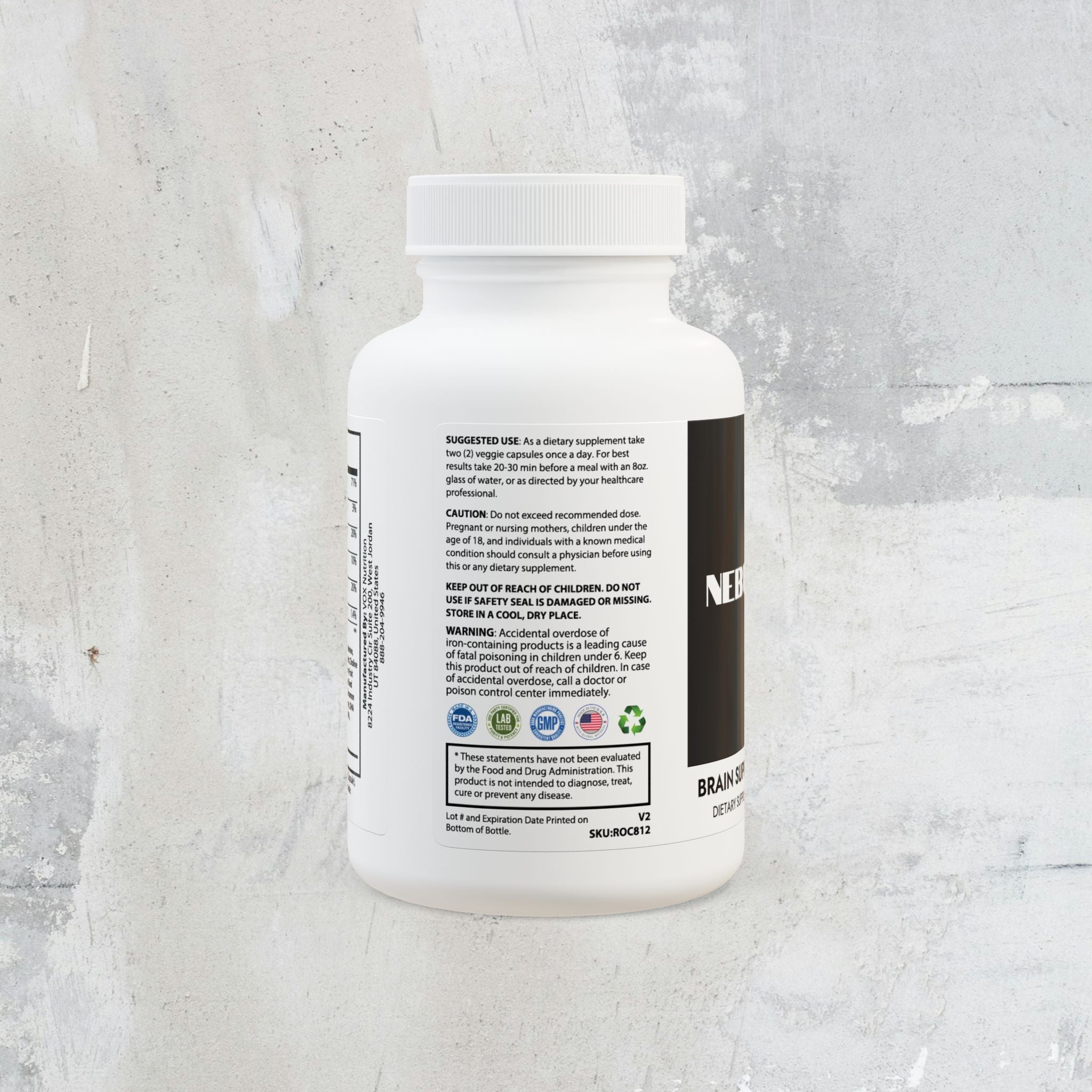 Nebula Brain Support Complex Supplement (60 Capsules)