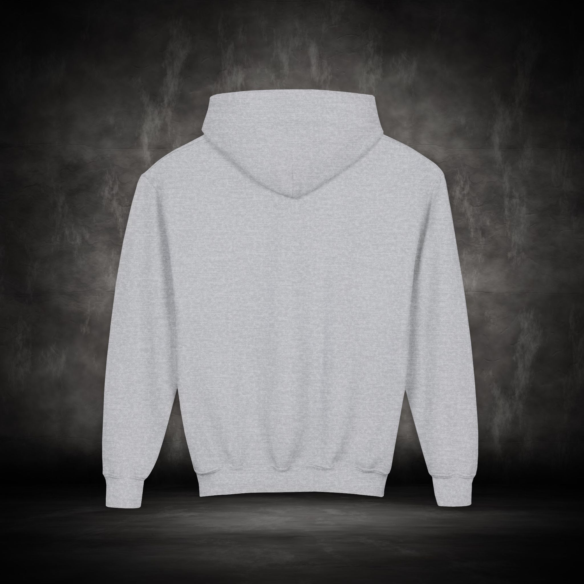 Youth Hoodie — Gamer Sweatshirt with Pixel Heart Patch