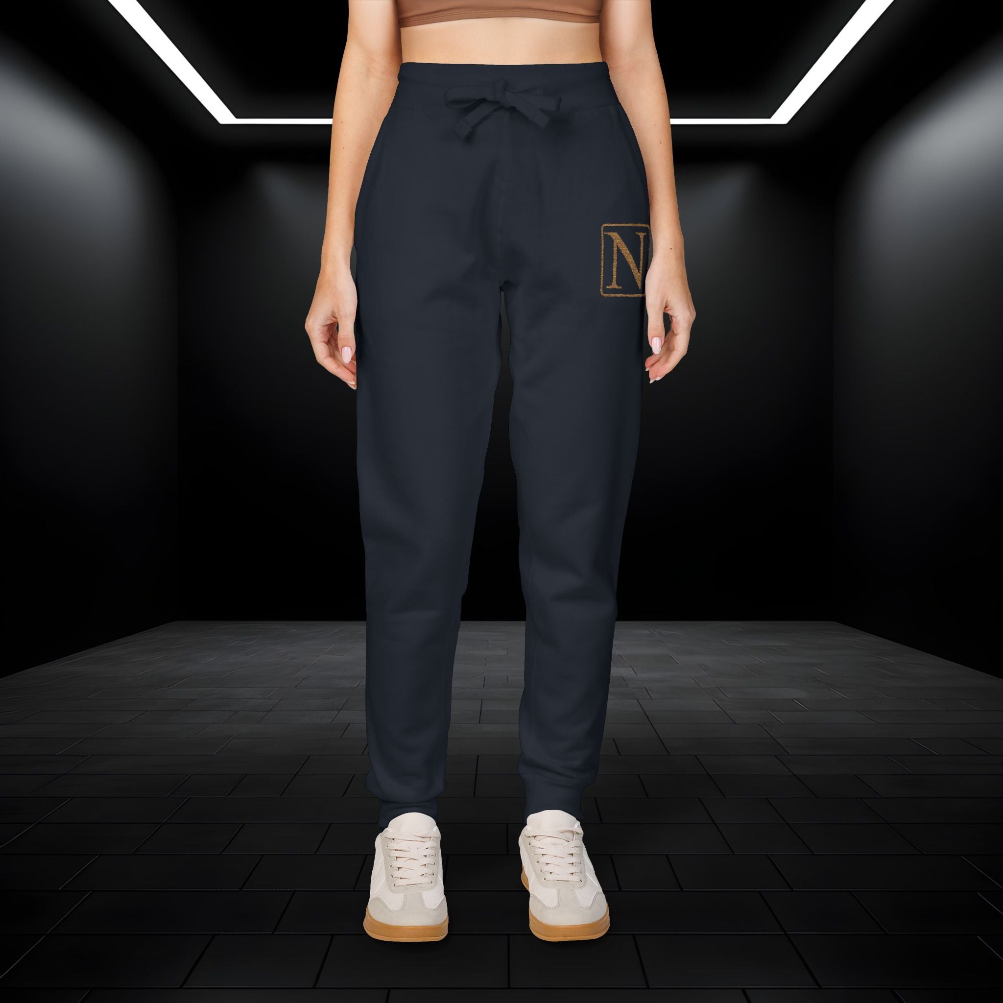 Nebula Line Limited Edition Embroidered Fleece Sweatpants Joggers