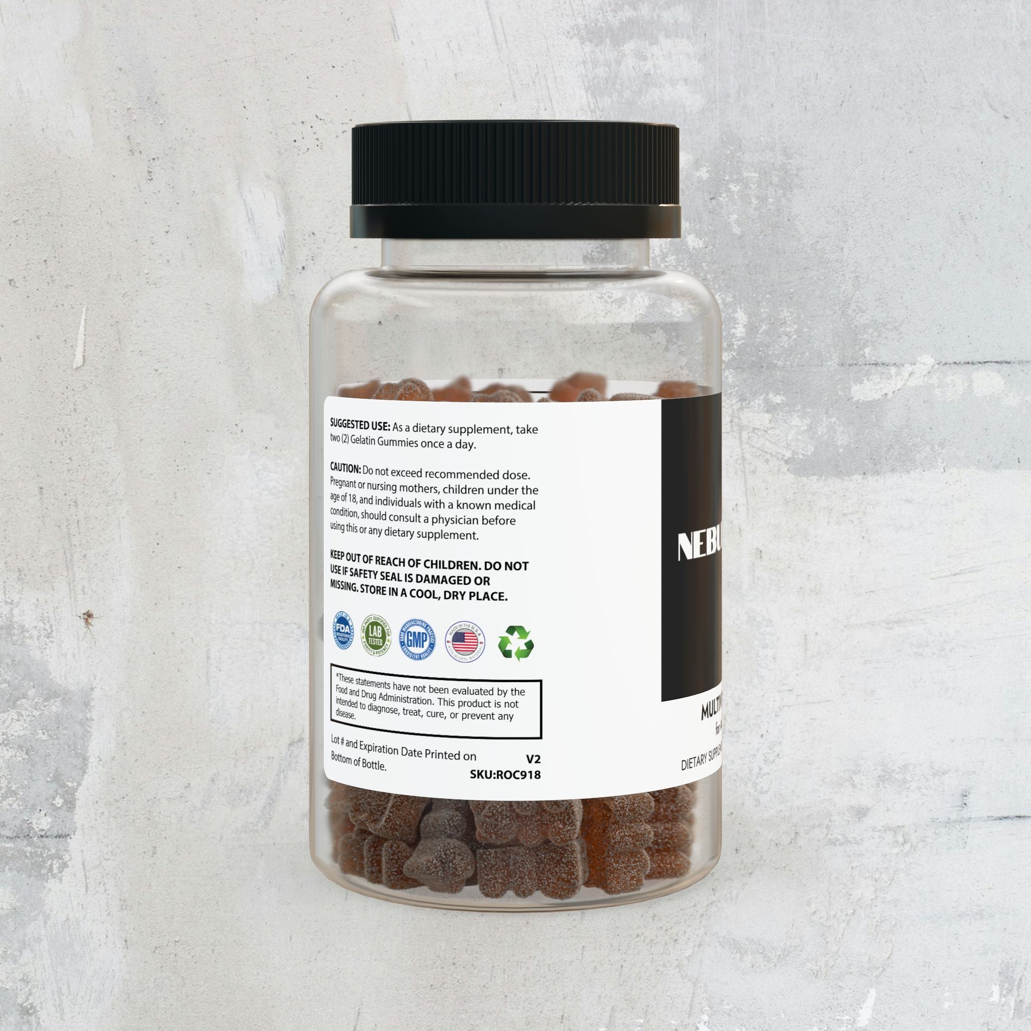 Nebula Multivitamin Gummies for Adults (60 Gummies)