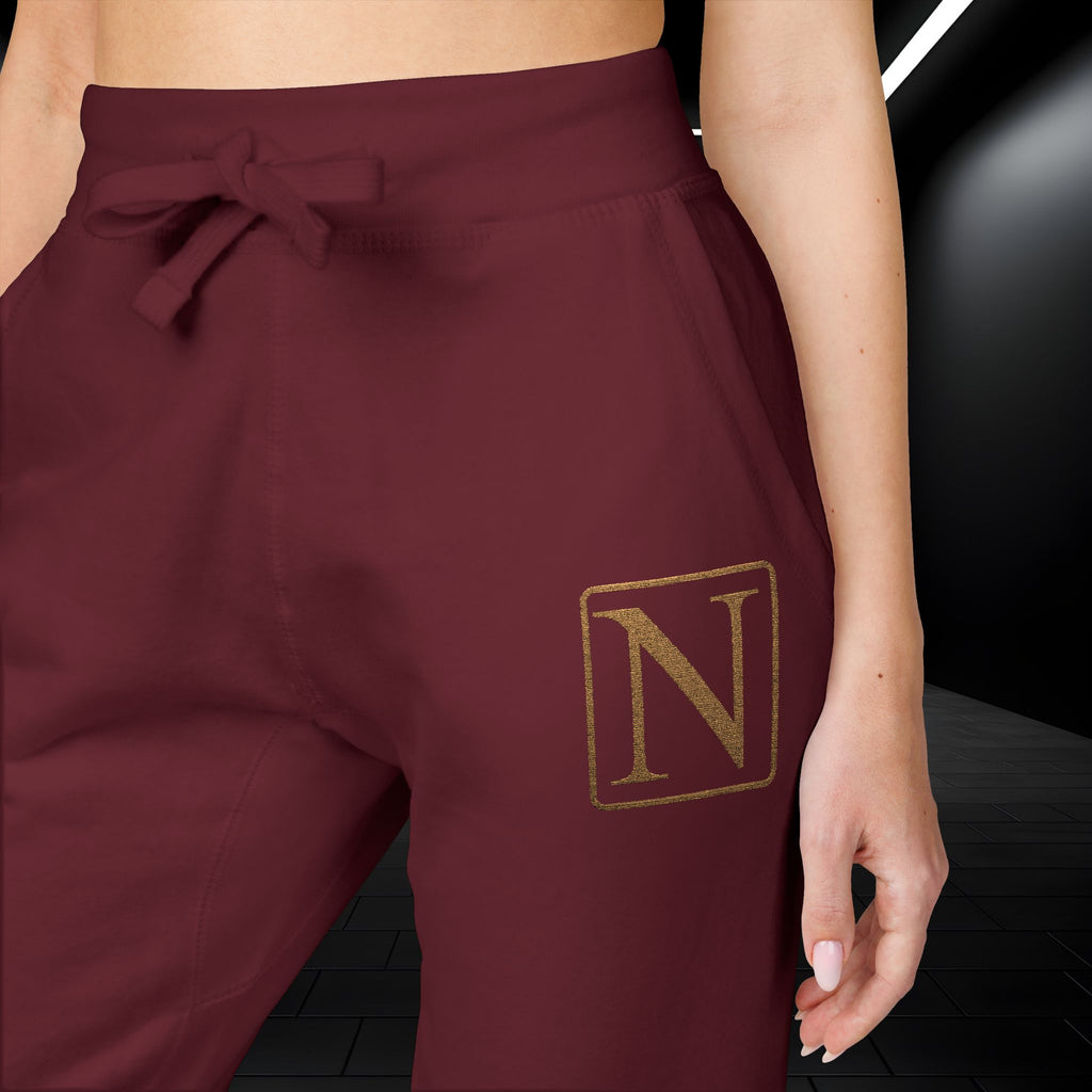 Nebula Line Limited Edition Embroidered Fleece Sweatpants Joggers