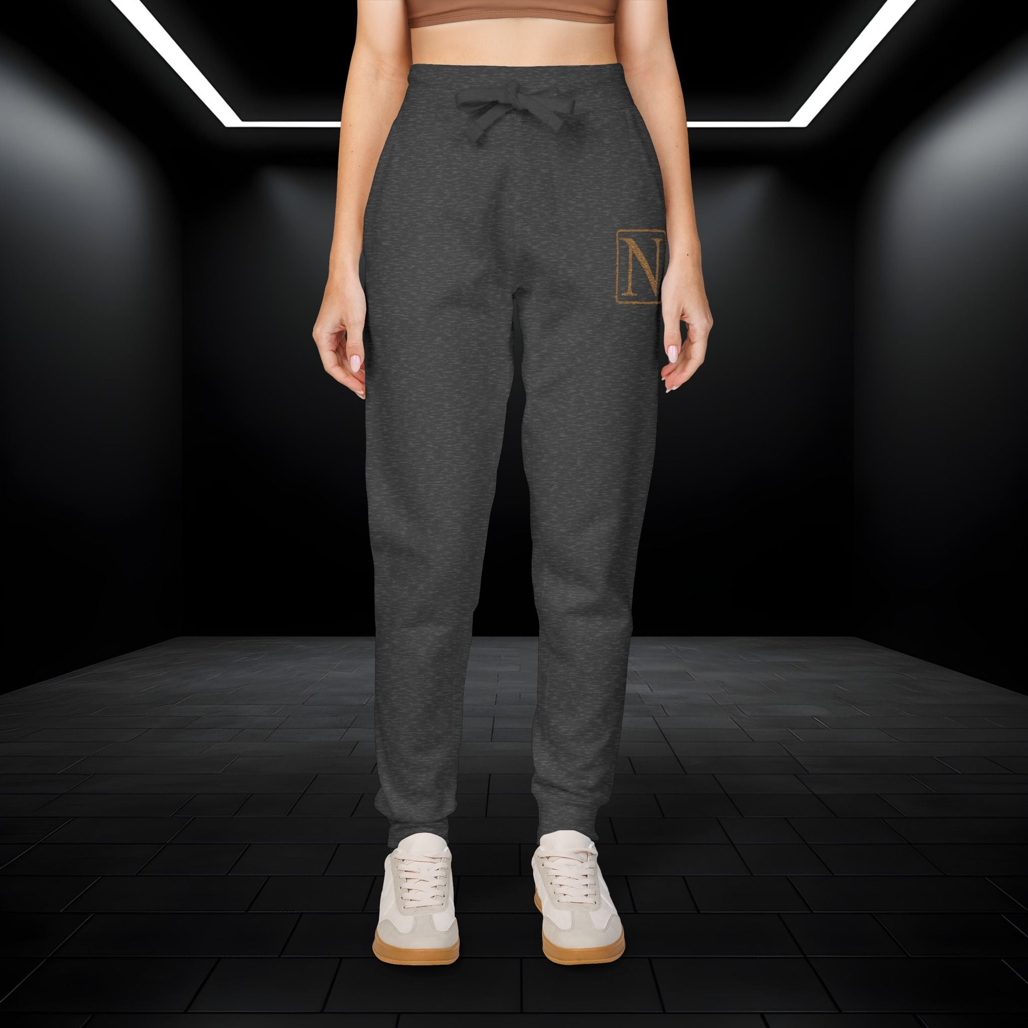 Nebula Line Limited Edition Embroidered Fleece Sweatpants Joggers