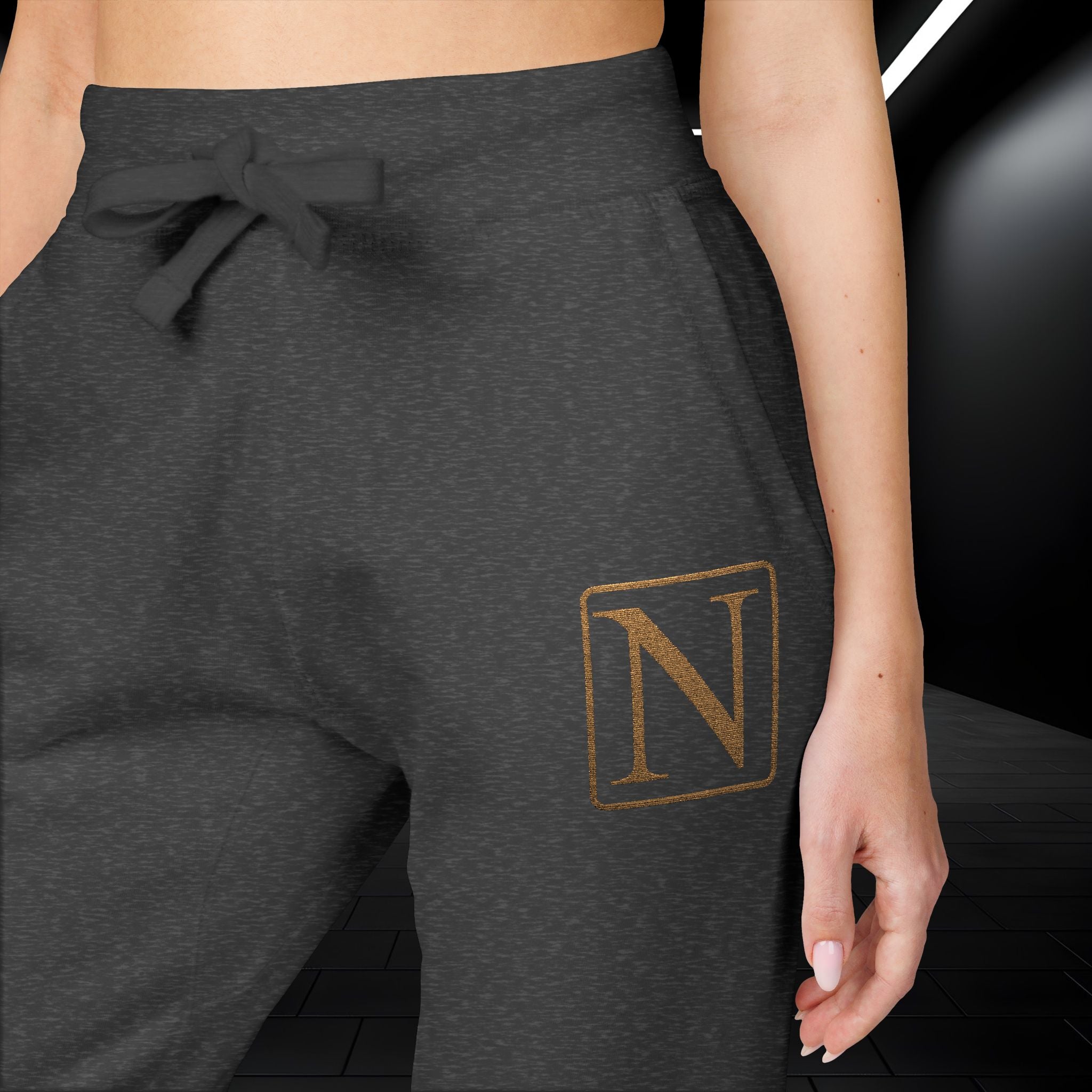 Nebula Line Limited Edition Embroidered Fleece Sweatpants Joggers
