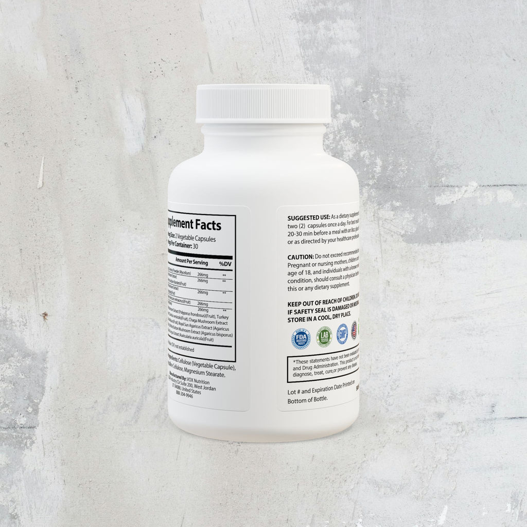 Nebula Mushroom Blend Supplement (60 Capsules)