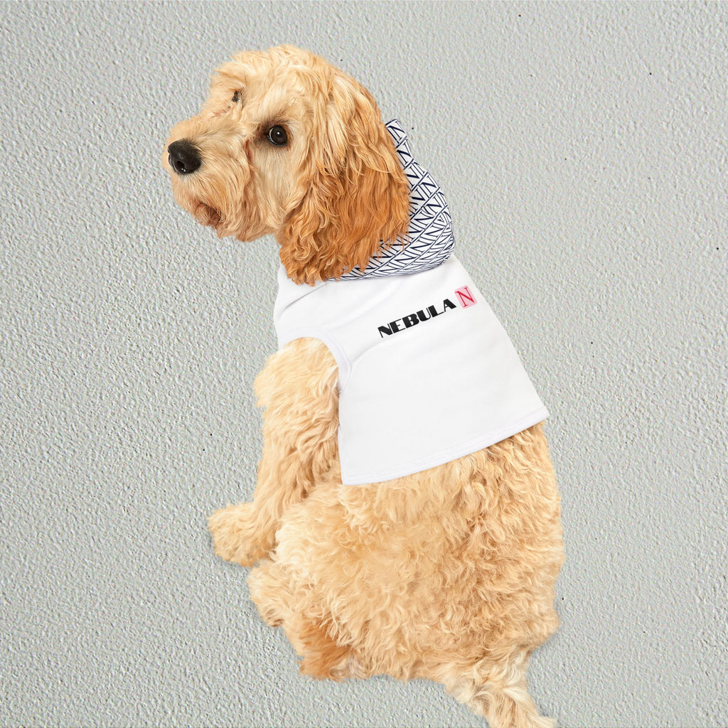 Nebula Pet Hoodie — Modern Monogrammed Dog & Cat Hoodie