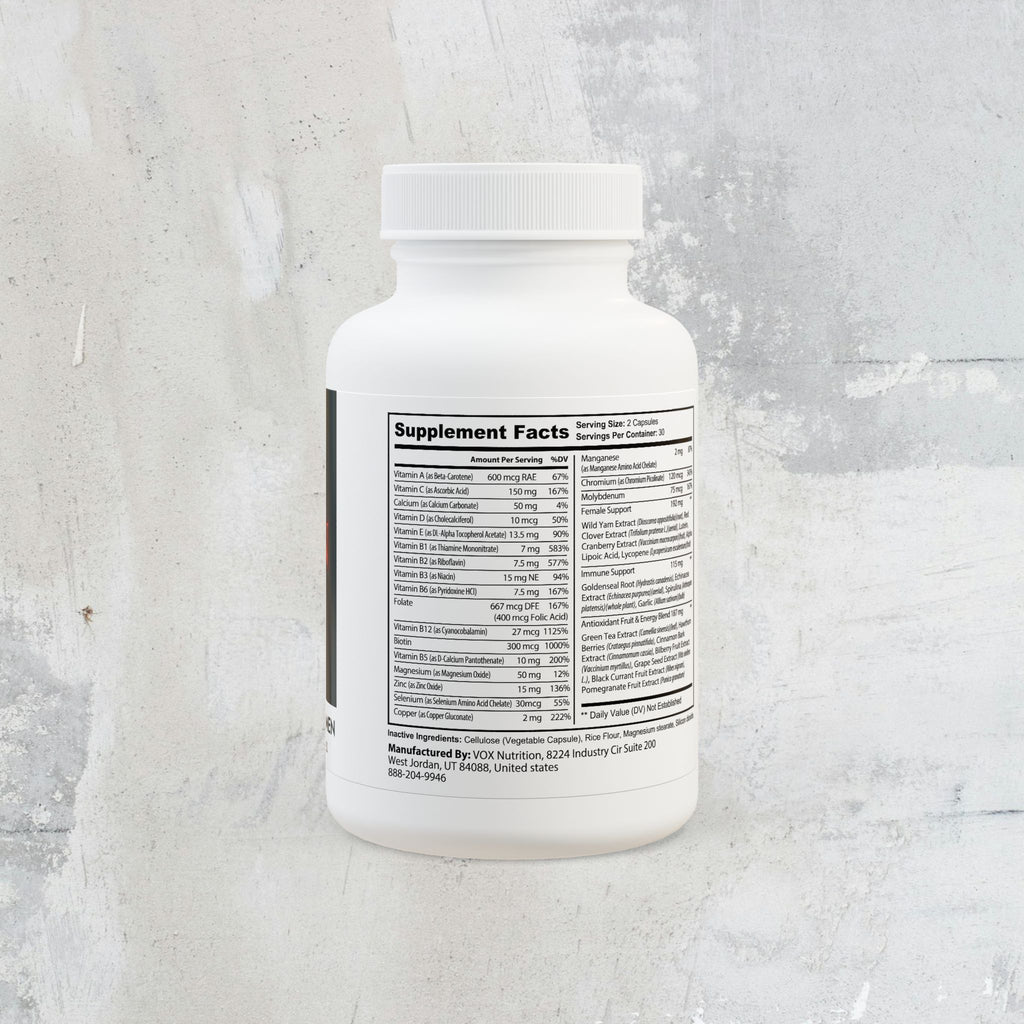 Nebula Multivitamin for Women Supplement (60 Capsules)