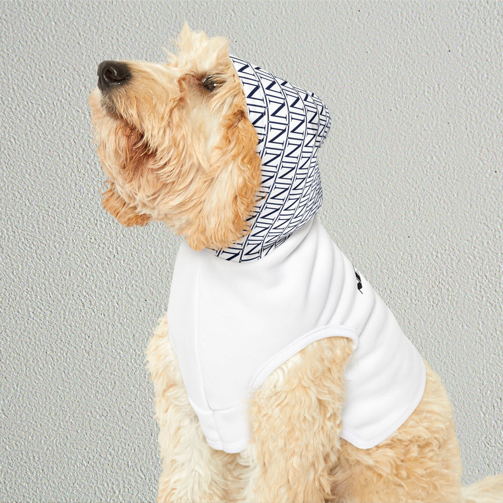 Nebula Pet Hoodie — Modern Monogrammed Dog & Cat Hoodie