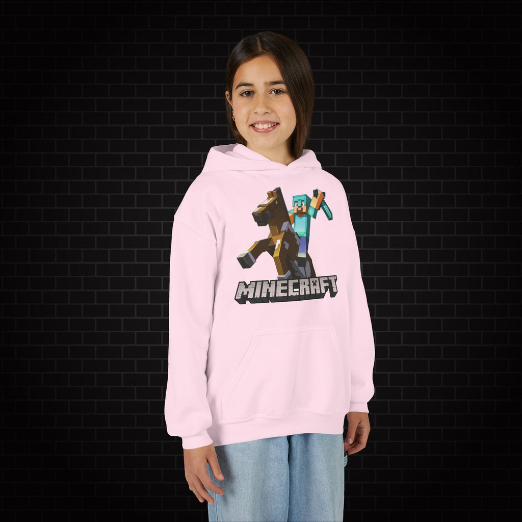 Youth Hoodie - Minecraft Kids Gaming Sweatshirt